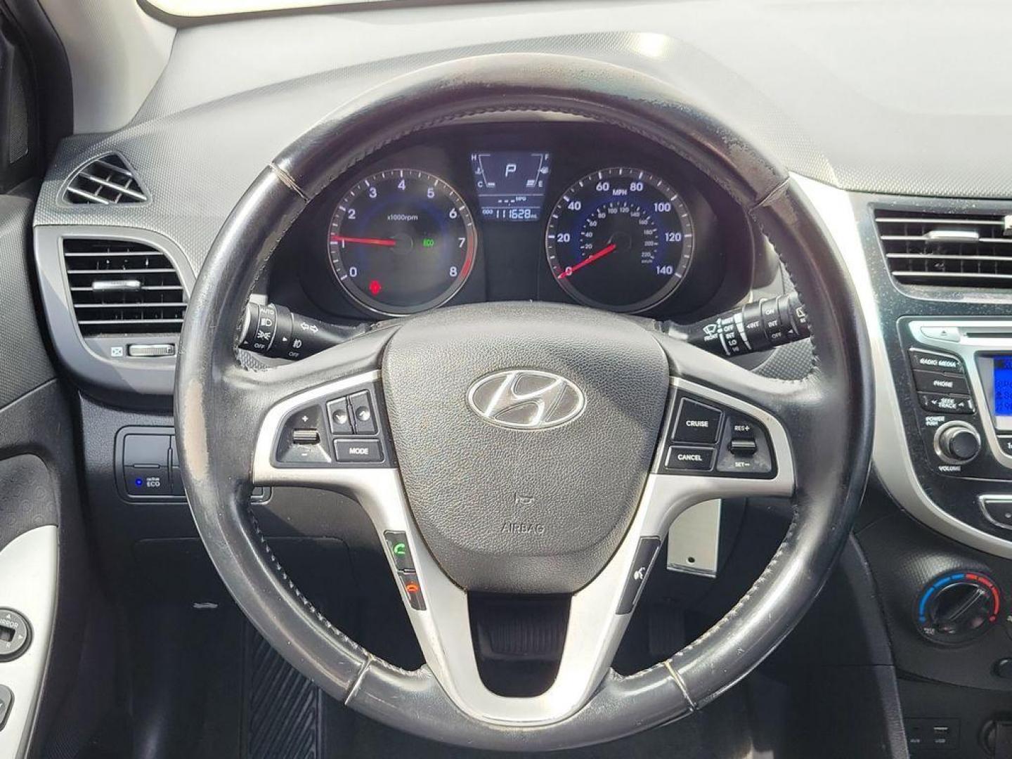 2014 Triathlon Gray Metallic /Black Hyundai Accent SE 5-Door (KMHCU5AE5EU) with an 1.6L L4 DOHC 16V engine, 6-speed automatic transmission, located at 234 Columbia Ave, Battle Creek, MI, 49015, (269) 222-0088, 42.298264, -85.192543 - <b>Vehicle Details</b><br>Discover a fantastic opportunity to own a reliable and efficient 2014 Hyundai Accent SE. Perfect for daily commutes or weekend getaways, this compact sedan offers excellent fuel economy with its 4-cylinder, 1.6L engine. Its a smart choice for those seeking affordability and - Photo#10