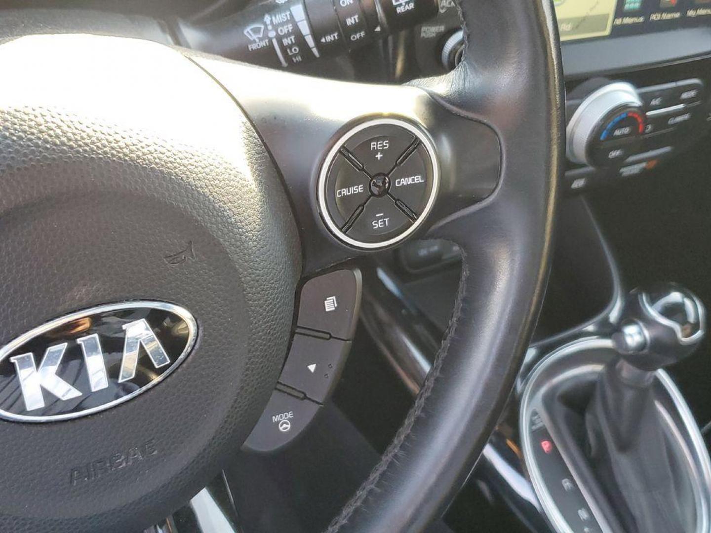 2015 Bright Silver /Black Kia Soul ! (KNDJX3A56F7) with an 2.0L L4 DOHC 16V engine, 6-Speed Automatic transmission, located at 6064 Gull Rd, Kalamazoo, MI, 49048, (269) 222-0088, 42.328388, -85.512924 - <b>Vehicle Details</b><br>The Whole Shabang Package Sun and Sound Package the perfect blend of style, efficiency, and modern features with this 2015 Kia Soul !. This distinctive hatchback is equipped with front-wheel drive and powered by a robust 4-cylinder, 2.0L engine, delivering a smooth and re - Photo#19