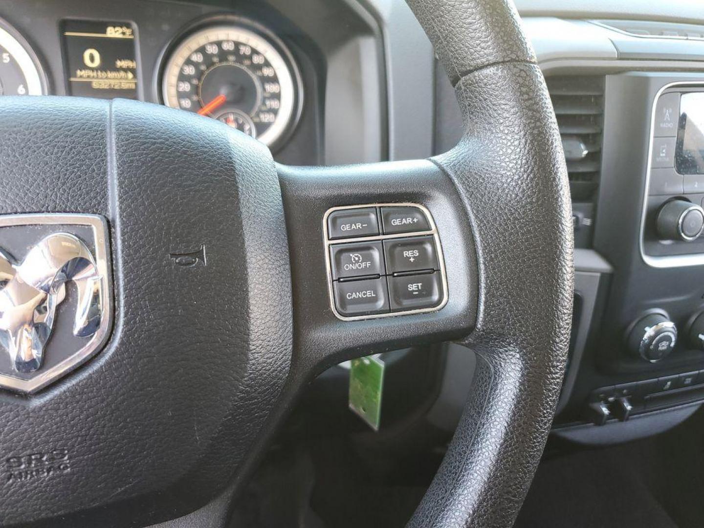 2016 Bright White Clearcoat /Diesel Gray/Black RAM 1500 Tradesman Quad Cab 4WD (1C6RR7FT0GS) with an 5.7L V8 OHV 16V engine, 6A transmission, located at 6064 Gull Rd, Kalamazoo, MI, 49048, (269) 222-0088, 42.328388, -85.512924 - Experience the power and versatility of the 2016 Ram 1500, a robust pickup designed to tackle any challenge. Equipped with a formidable V8, 5.7L engine and 4WD, this truck delivers exceptional performance both on and off the road. With its clean CARFAX report, you can have peace of mind knowing that - Photo#15