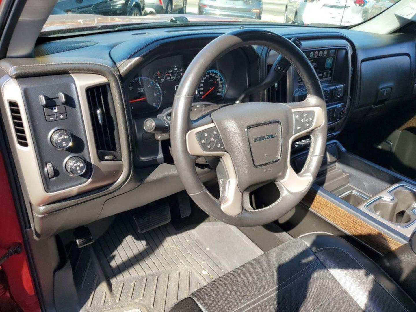 2018 Red Quartz Tintcoat /Jet Black GMC Sierra 1500 Denali Crew Cab Long Box 4WD (3GTU2PEJ9JG) with an 6.2L V8 OHV 16V engine, 6A transmission, located at 6064 Gull Rd, Kalamazoo, MI, 49048, (269) 222-0088, 42.328388, -85.512924 - <b>Vehicle Details</b><br>Discover the power and luxury of the 2018 GMC Sierra 1500 Denali at our dealership. This pre-owned gem comes equipped with a robust V8, 6.2L engine and 4WD, ensuring you have the muscle and traction needed for any adventure or tough job. Step inside to experience true com - Photo#13