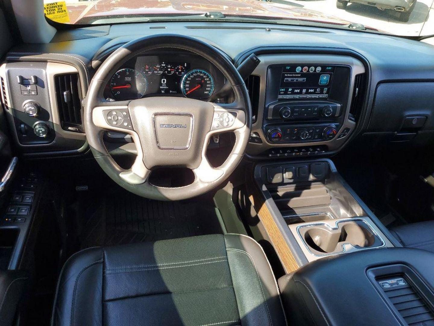 2018 Red Quartz Tintcoat /Jet Black GMC Sierra 1500 Denali Crew Cab Long Box 4WD (3GTU2PEJ9JG) with an 6.2L V8 OHV 16V engine, 6A transmission, located at 6064 Gull Rd, Kalamazoo, MI, 49048, (269) 222-0088, 42.328388, -85.512924 - <b>Vehicle Details</b><br>Discover the power and luxury of the 2018 GMC Sierra 1500 Denali at our dealership. This pre-owned gem comes equipped with a robust V8, 6.2L engine and 4WD, ensuring you have the muscle and traction needed for any adventure or tough job. Step inside to experience true com - Photo#28