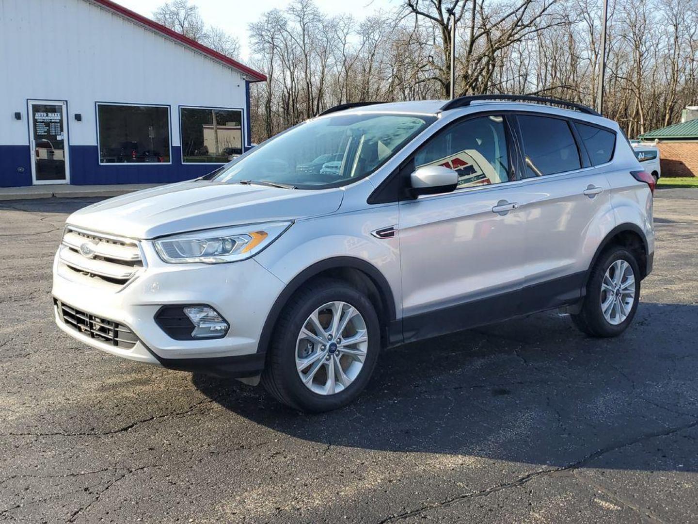 2019 Ingot Silver Metallic /Charcoal Black Ford Escape SEL 4WD (1FMCU9HD7KU) with an 1.5L L4 DOHC 16V engine, 6A transmission, located at 6064 Gull Rd, Kalamazoo, MI, 49048, (269) 222-0088, 42.328388, -85.512924 - Discover exceptional versatility with our 2019 Ford Escape SEL, designed to elevate your driving experience. This stylish SUV, equipped with 4WD and a responsive 4-cylinder, 1.5L engine, offers a perfect blend of power and efficiency for any adventure.<br><br>Step inside to find a spacious, well-app - Photo#1