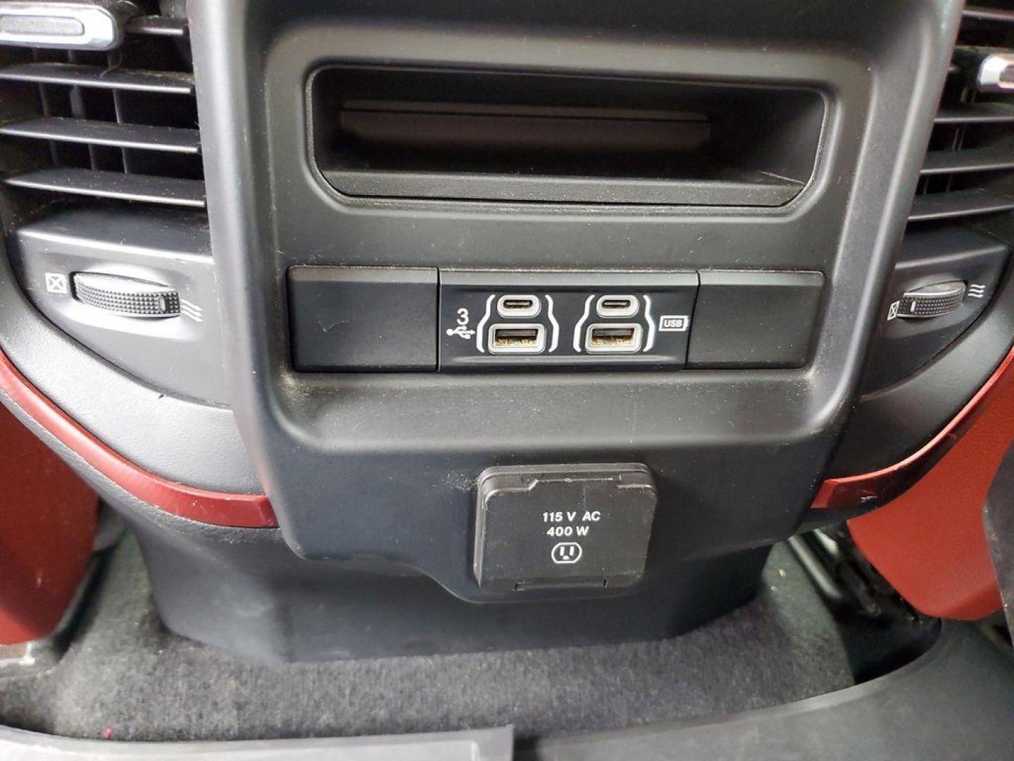 2019 Flame Red Clearcoat /Red/Black RAM 1500 Rebel Crew Cab SB 4WD (1C6SRFLT8KN) with an 5.7L V8 OHV 16V engine, 8A transmission, located at 6064 Gull Rd, Kalamazoo, MI, 49048, (269) 222-0088, 42.328388, -85.512924 - <b>Summary</b><br>Power Moonroof NAVIGATION PACKAGE<br><br><b>Vehicle Details</b><br>Discover the impressive capabilities of the 2019 Ram 1500 Rebel, a robust and reliable pickup designed to tackle any challenge with confidence. Equipped with a powerful V8, 5.7L engine, this 4WD powerhouse delivers - Photo#11