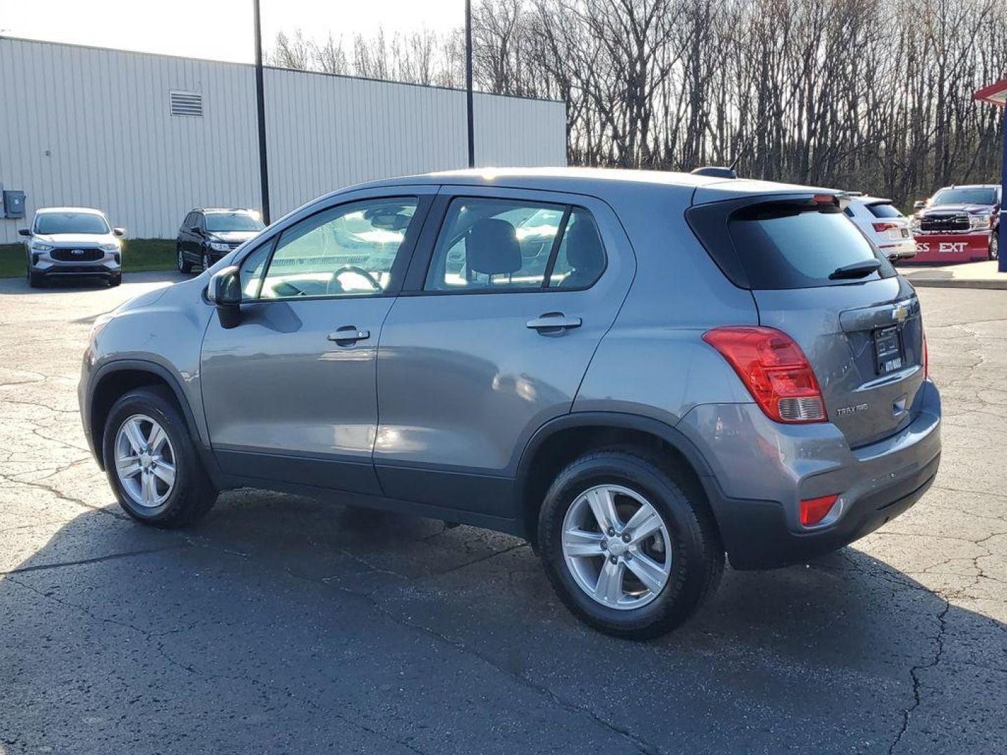2020 Satin Steel Metallic /Jet Black Chevrolet Trax LS AWD (3GNCJNSB3LL) with an 1.4L L4 DOHC 16V engine, 6A transmission, located at 6064 Gull Rd, Kalamazoo, MI, 49048, (269) 222-0088, 42.328388, -85.512924 - Unleash your adventurous spirit with this pristine 2020 Chevrolet Trax LS, a dynamic compact SUV designed to elevate every journey! With an astonishing 0 miles on the odometer, this vehicle is practically brand new, ready to hit the road with you at the helm. Equipped with a robust AWD system, the C - Photo#2