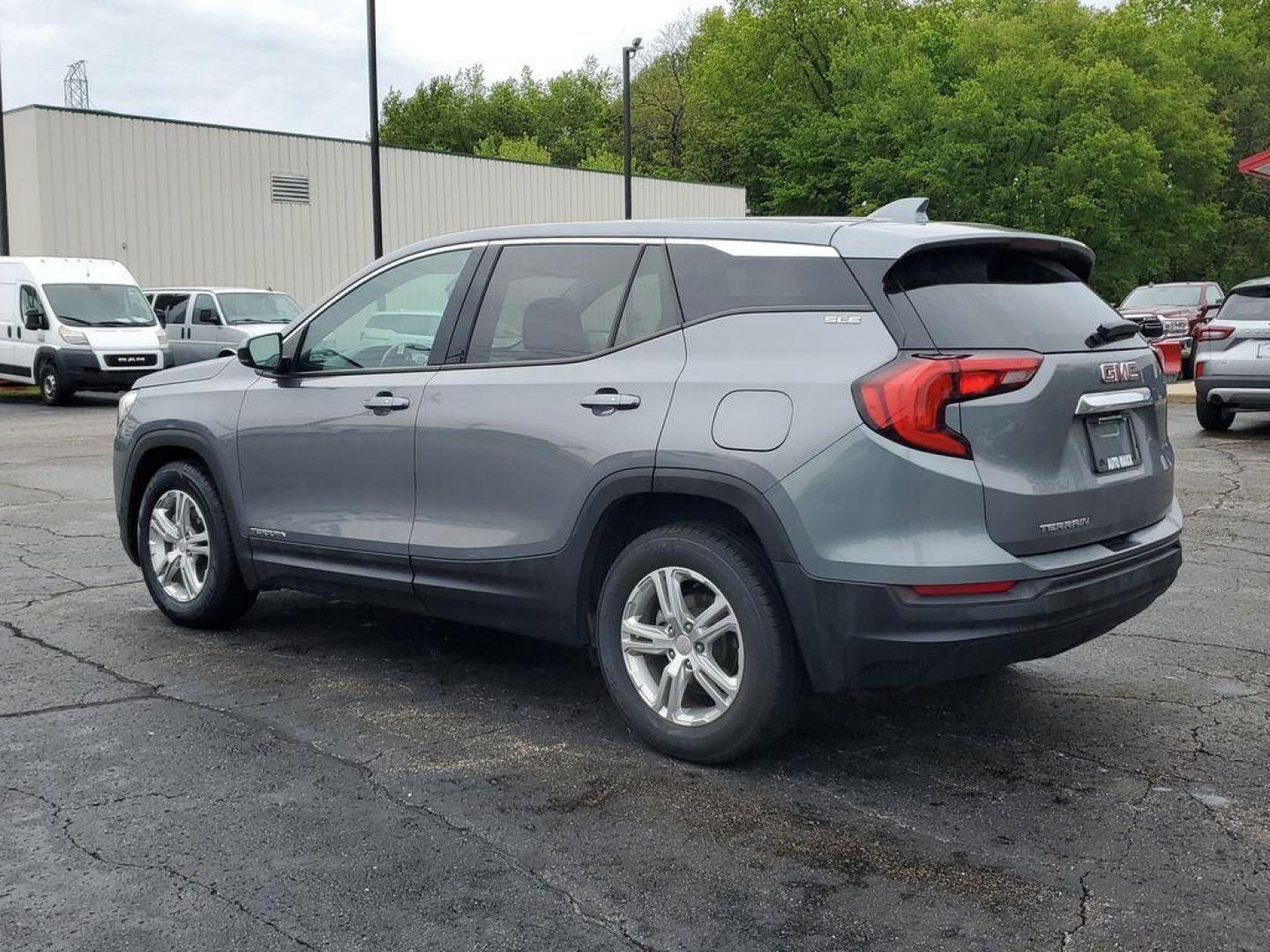 2020 Satin Steel Metallic /Jet Black GMC Terrain SLE (3GKALMEV1LL) with an 1.4L L4 DOHC 16V TURBO engine, 6A transmission, located at 6064 Gull Rd, Kalamazoo, MI, 49048, (269) 222-0088, 42.328388, -85.512924 - <b>Vehicle Details</b><br>Discover exceptional value with our pristine 2020 GMC Terrain SLE, a remarkable SUV that combines style, efficiency, and advanced technology. With an impressive 0 miles on the odometer, this vehicle is practically brand-new and ready to hit the road. Under the hood, you'll - Photo#2