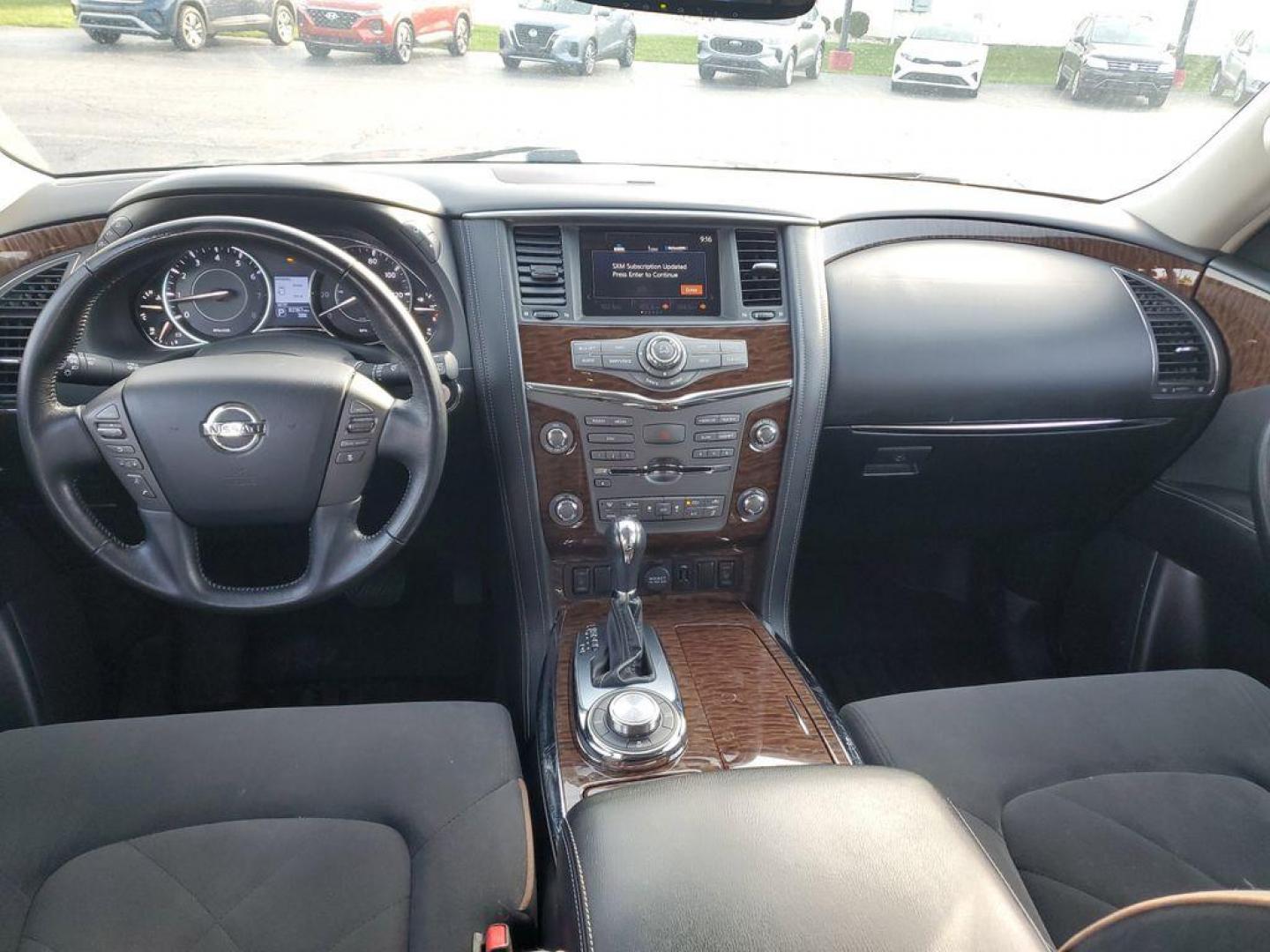 2020 Gun Metallic /BLACK Nissan Armada SL AWD (JN8AY2NC8LX) with an 5.6L V8 DOHC 32V engine, 7A transmission, located at 6064 Gull Rd, Kalamazoo, MI, 49048, (269) 222-0088, 42.328388, -85.512924 - Discover the power and versatility of the 2020 Nissan Armada, now available at an unbeatable price. This exceptional full-size SUV is equipped with a robust 4WD system and a commanding V8, 5.6L engine, delivering impressive performance both on and off the road. Whether you're navigating city streets - Photo#11