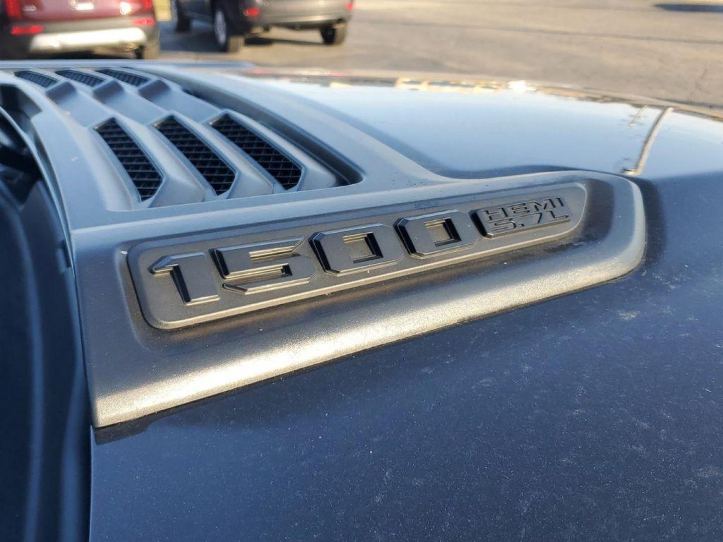 2020 Diamond Black Crystal Pearl /Black RAM 1500 Rebel Crew Cab SB 4WD (1C6SRFLT2LN) with an 5.7L V8 OHV 16V engine, 8A transmission, located at 6064 Gull Rd, Kalamazoo, MI, 49048, (269) 222-0088, 42.328388, -85.512924 - <b>Vehicle Details</b><br>Unleash the power and sophistication of the 2020 Ram 1500 Sport, an exceptional truck that promises to elevate your driving experience to new heights. With zero miles on the odometer, this rugged beast is practically untouched, ready to conquer any terrain you throw its way - Photo#5