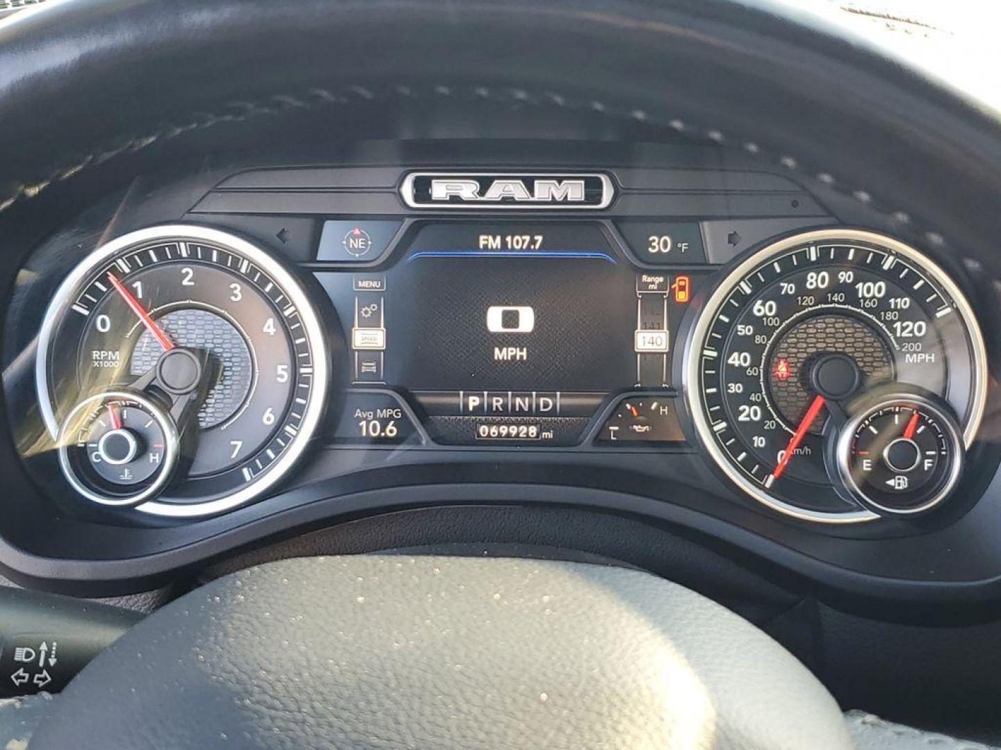 2020 Diamond Black Crystal Pearl /Black RAM 1500 Rebel Crew Cab SB 4WD (1C6SRFLT2LN) with an 5.7L V8 OHV 16V engine, 8A transmission, located at 6064 Gull Rd, Kalamazoo, MI, 49048, (269) 222-0088, 42.328388, -85.512924 - <b>Vehicle Details</b><br>Unleash the power and sophistication of the 2020 Ram 1500 Sport, an exceptional truck that promises to elevate your driving experience to new heights. With zero miles on the odometer, this rugged beast is practically untouched, ready to conquer any terrain you throw its way - Photo#22