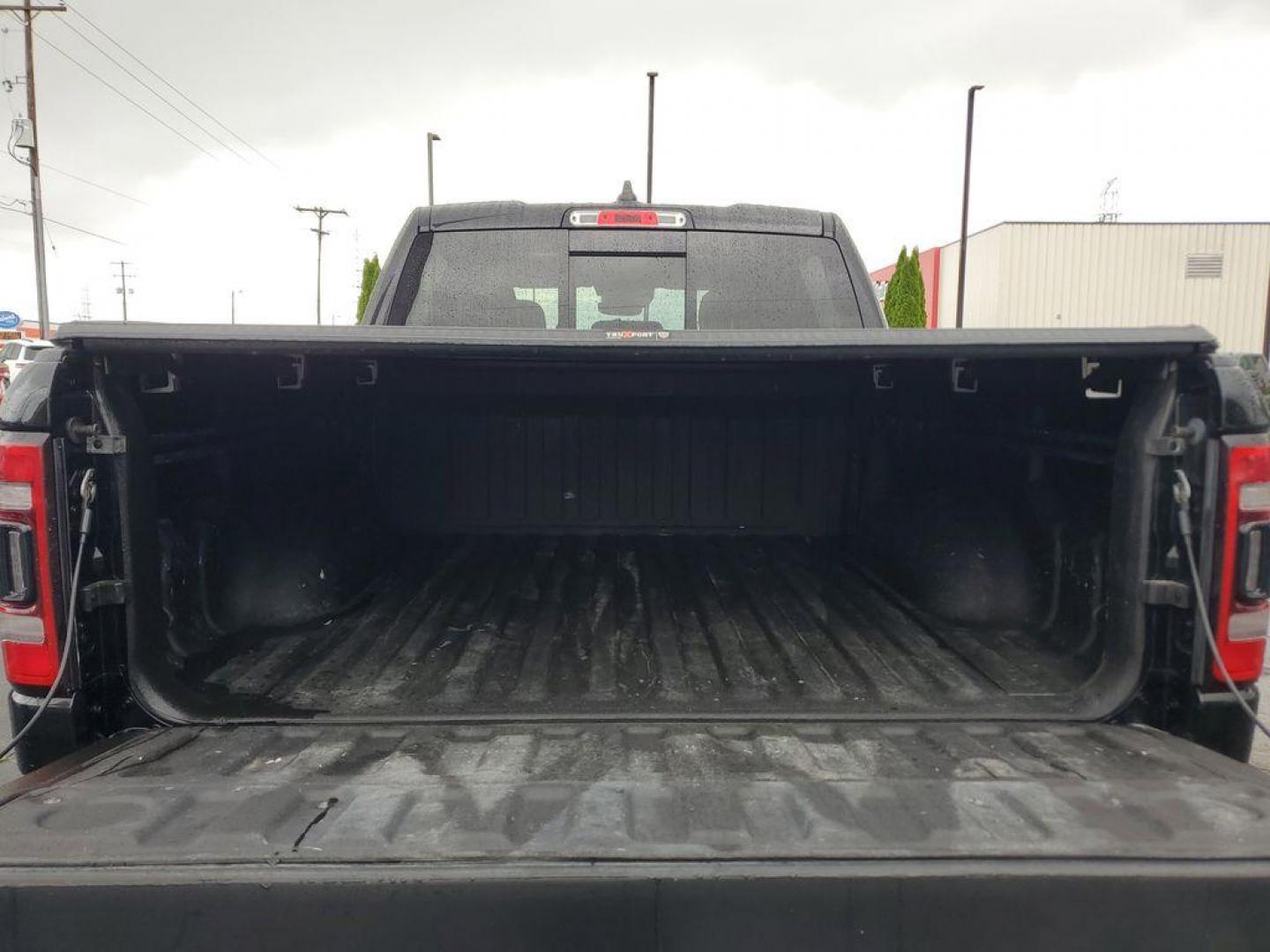 2020 Diamond Black Crystal Pearl /BLACK RAM 1500 Rebel Crew Cab SB 4WD (1C6SRFLT0LN) with an 5.7L V8 OHV 16V engine, 8A transmission, located at 6064 Gull Rd, Kalamazoo, MI, 49048, (269) 222-0088, 42.328388, -85.512924 - <b>Summary</b><br>Power Moonroof Uconnect 12.0Inch with Navigation<br><br><b>Vehicle Details</b><br>For sale: a robust and reliable 2020 Ram 1500 Rebel, perfect for both adventure seekers and those in need of a dependable workhorse. This versatile pickup is powered by a formidable V8, 5.7L engine an - Photo#6