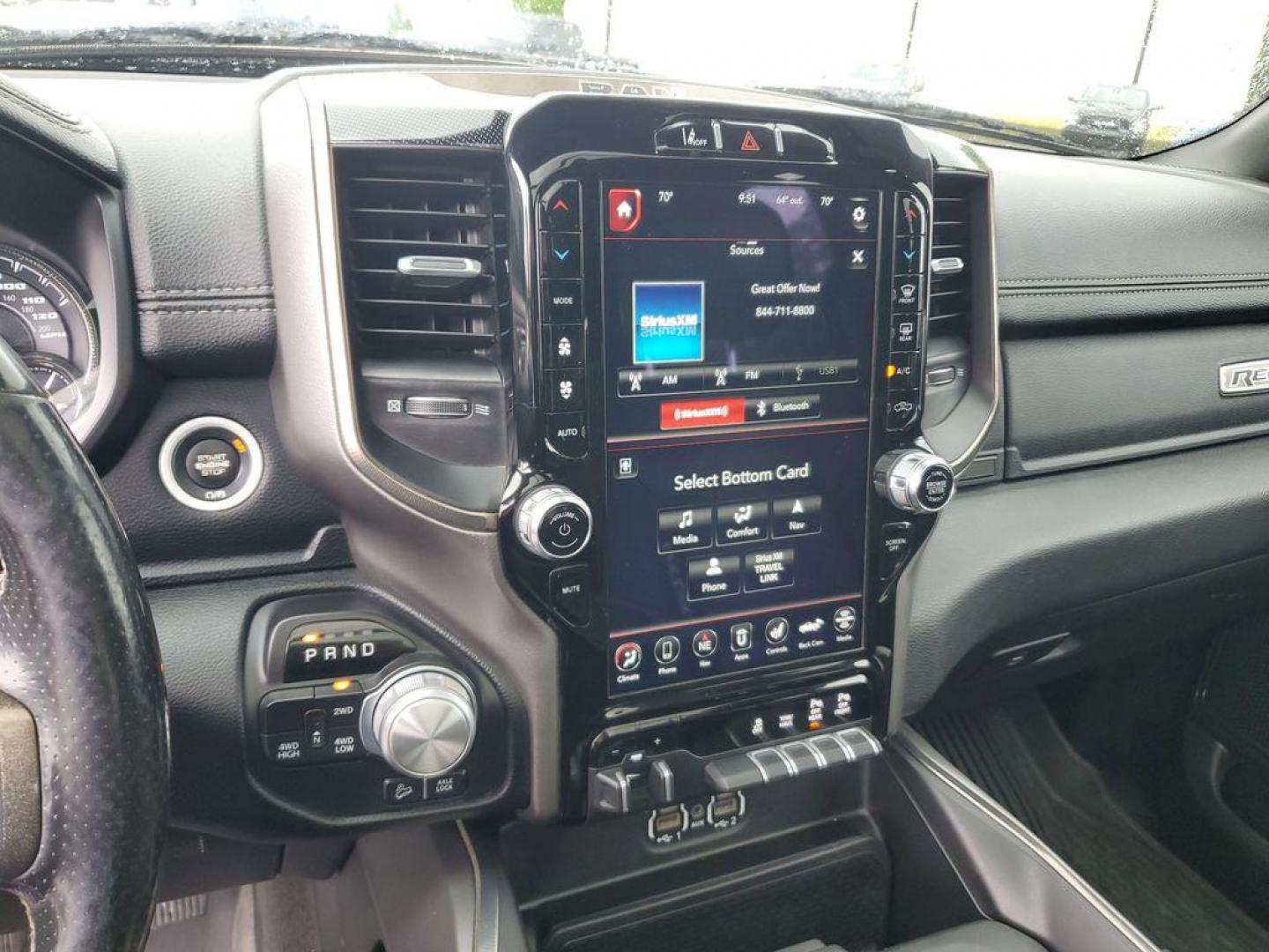 2020 Diamond Black Crystal Pearl /BLACK RAM 1500 Rebel Crew Cab SB 4WD (1C6SRFLT0LN) with an 5.7L V8 OHV 16V engine, 8A transmission, located at 6064 Gull Rd, Kalamazoo, MI, 49048, (269) 222-0088, 42.328388, -85.512924 - <b>Summary</b><br>Power Moonroof Uconnect 12.0Inch with Navigation<br><br><b>Vehicle Details</b><br>For sale: a robust and reliable 2020 Ram 1500 Rebel, perfect for both adventure seekers and those in need of a dependable workhorse. This versatile pickup is powered by a formidable V8, 5.7L engine an - Photo#21