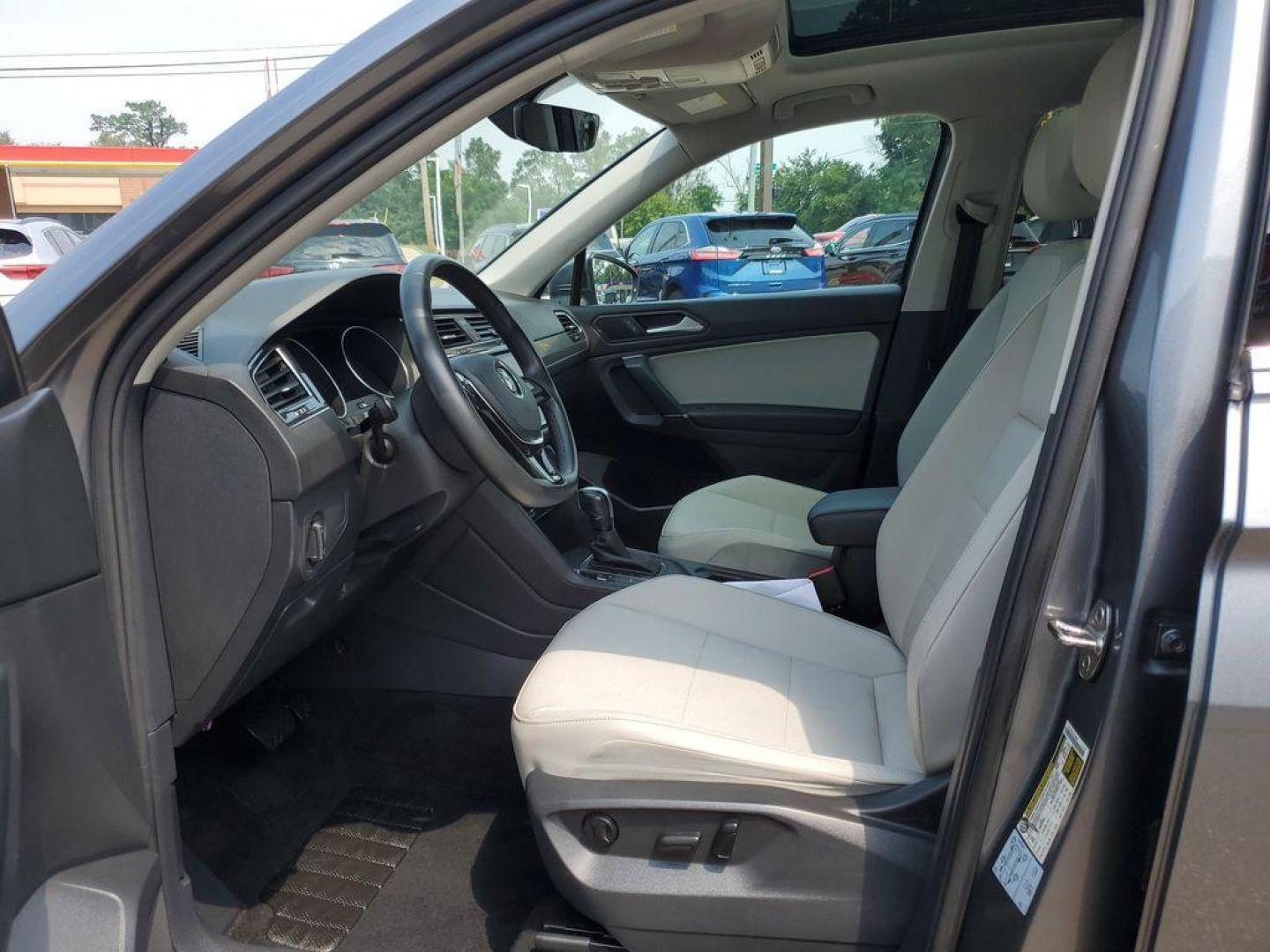 2020 Platinum Gray Metallic /Storm Gray Volkswagen Tiguan SEL (3VV3B7AX0LM) with an 2.0L L4 DOHC 16V TURBO engine, 8A transmission, located at 234 Columbia Ave, Battle Creek, MI, 49015, (269) 222-0088, 42.298264, -85.192543 - Get ready to elevate your driving experience with this exceptional 2020 Volkswagen Tiguan! This sleek and stylish SUV is perfect for those who crave a blend of performance, comfort, and technology. Powered by a robust 4-cylinder, 2.0L engine, this Volkswagen Tiguan delivers impressive efficiency and - Photo#7