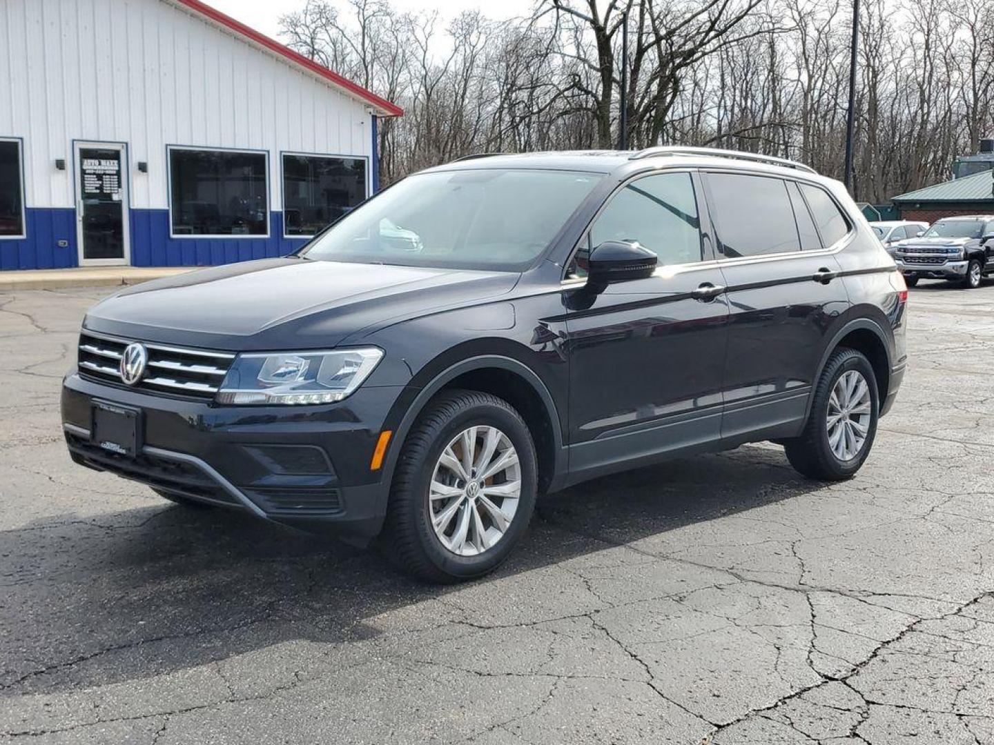 2020 Deep Black Pearl /Storm Gray Volkswagen Tiguan S 4Motion (3VV0B7AX6LM) with an 2.0L L4 DOHC 16V TURBO engine, 8A transmission, located at 6064 Gull Rd, Kalamazoo, MI, 49048, (269) 222-0088, 42.328388, -85.512924 - For sale: a 2020 Volkswagen Tiguan S 4Motion, a perfect blend of style, versatility, and reliability. This exceptional AWD SUV is powered by a robust 4-cylinder, 2.0L engine, offering a smooth and efficient driving experience. With a CARFAX Clean Report, this vehicle assures peace of mind and a hist - Photo#1