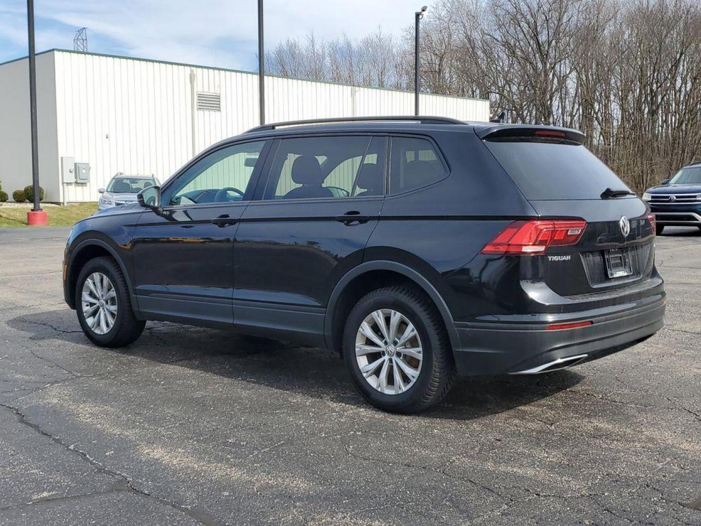 2020 Deep Black Pearl /Storm Gray Volkswagen Tiguan S 4Motion (3VV0B7AX6LM) with an 2.0L L4 DOHC 16V TURBO engine, 8A transmission, located at 6064 Gull Rd, Kalamazoo, MI, 49048, (269) 222-0088, 42.328388, -85.512924 - For sale: a 2020 Volkswagen Tiguan S 4Motion, a perfect blend of style, versatility, and reliability. This exceptional AWD SUV is powered by a robust 4-cylinder, 2.0L engine, offering a smooth and efficient driving experience. With a CARFAX Clean Report, this vehicle assures peace of mind and a hist - Photo#2