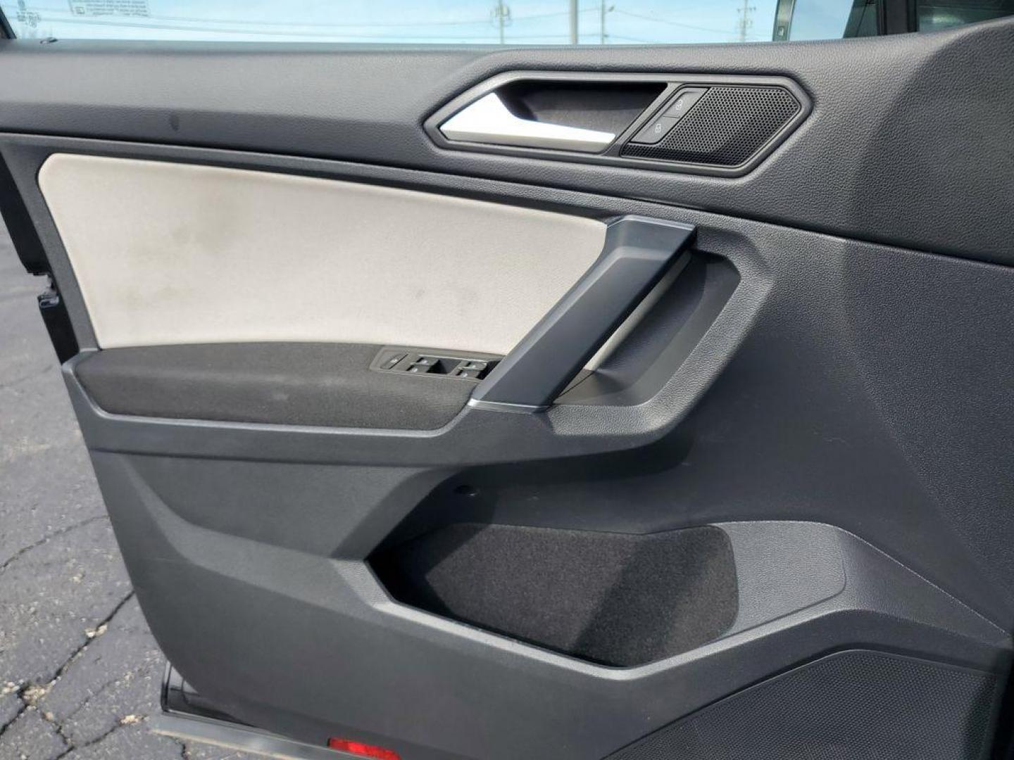 2020 Deep Black Pearl /Storm Gray Volkswagen Tiguan S 4Motion (3VV0B7AX6LM) with an 2.0L L4 DOHC 16V TURBO engine, 8A transmission, located at 6064 Gull Rd, Kalamazoo, MI, 49048, (269) 222-0088, 42.328388, -85.512924 - For sale: a 2020 Volkswagen Tiguan S 4Motion, a perfect blend of style, versatility, and reliability. This exceptional AWD SUV is powered by a robust 4-cylinder, 2.0L engine, offering a smooth and efficient driving experience. With a CARFAX Clean Report, this vehicle assures peace of mind and a hist - Photo#9
