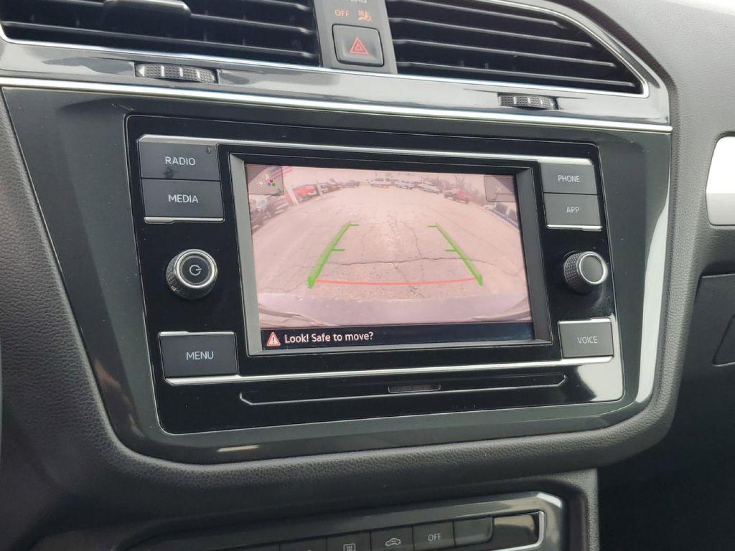 2020 Deep Black Pearl /Storm Gray Volkswagen Tiguan S 4Motion (3VV0B7AX6LM) with an 2.0L L4 DOHC 16V TURBO engine, 8A transmission, located at 6064 Gull Rd, Kalamazoo, MI, 49048, (269) 222-0088, 42.328388, -85.512924 - For sale: a 2020 Volkswagen Tiguan S 4Motion, a perfect blend of style, versatility, and reliability. This exceptional AWD SUV is powered by a robust 4-cylinder, 2.0L engine, offering a smooth and efficient driving experience. With a CARFAX Clean Report, this vehicle assures peace of mind and a hist - Photo#19