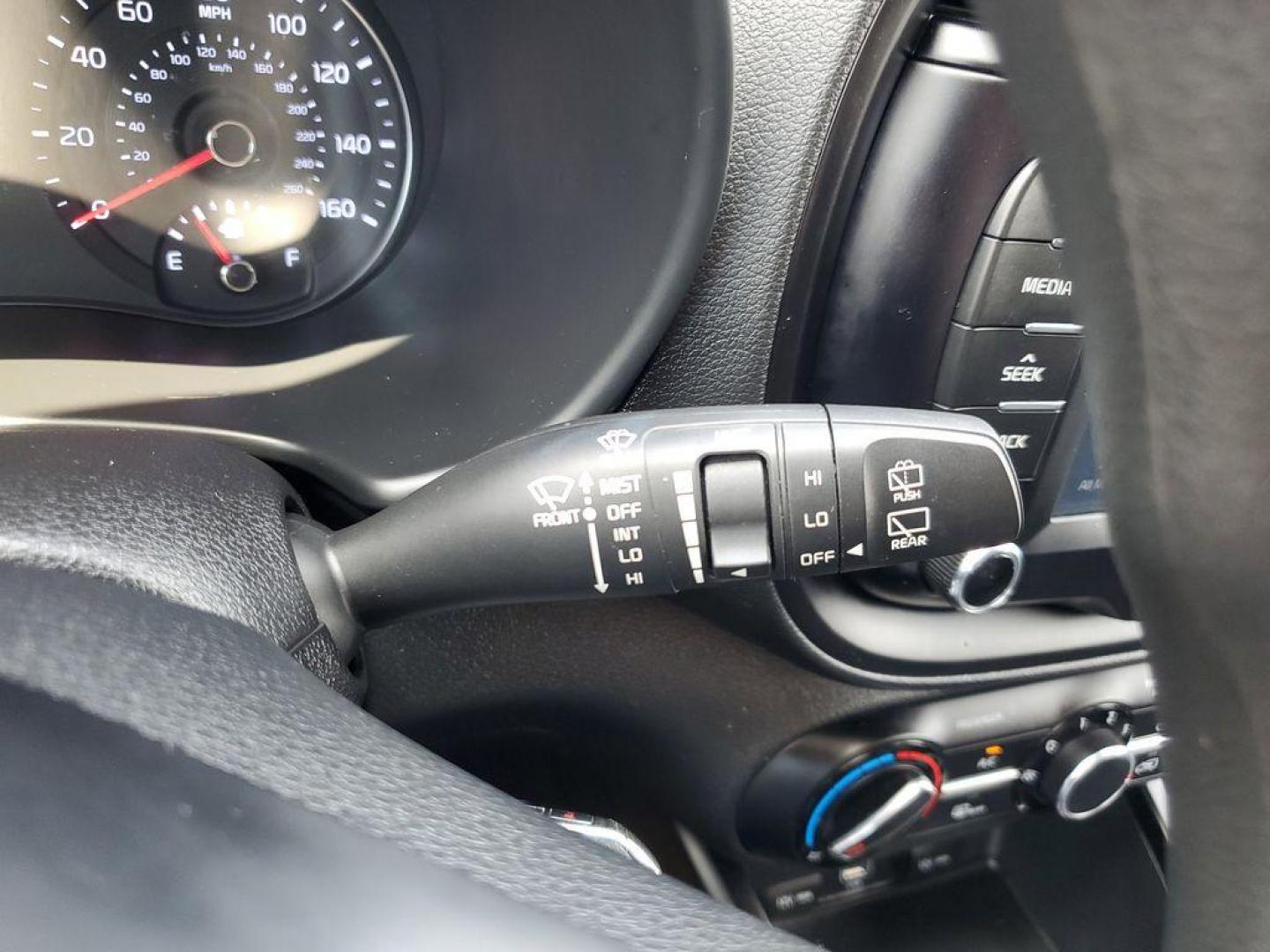 2021 Gravity Gray /Black Kia Soul LX CVT (KNDJ23AU4M7) with an 2.0L L4 DOHC 16V engine, CVT transmission, located at 234 Columbia Ave, Battle Creek, MI, 49015, (269) 222-0088, 42.298264, -85.192543 - <b>Vehicle Details</b><br>Discover the perfect blend of style, efficiency, and modern technology with this 2021 Kia Soul LX. Designed to make a statement on the road, this compact crossover offers a unique and bold exterior that captures attention with its distinctive silhouette and eye-catching det - Photo#14