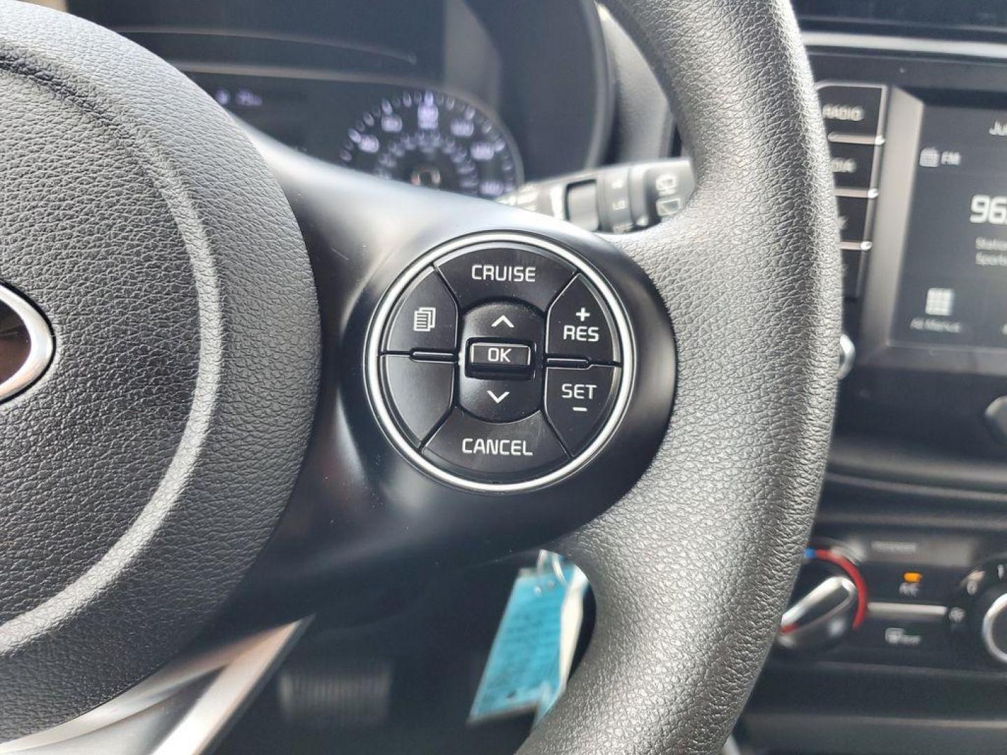 2021 Gravity Gray /Black Kia Soul LX CVT (KNDJ23AU4M7) with an 2.0L L4 DOHC 16V engine, CVT transmission, located at 234 Columbia Ave, Battle Creek, MI, 49015, (269) 222-0088, 42.298264, -85.192543 - <b>Vehicle Details</b><br>Discover the perfect blend of style, efficiency, and modern technology with this 2021 Kia Soul LX. Designed to make a statement on the road, this compact crossover offers a unique and bold exterior that captures attention with its distinctive silhouette and eye-catching det - Photo#16