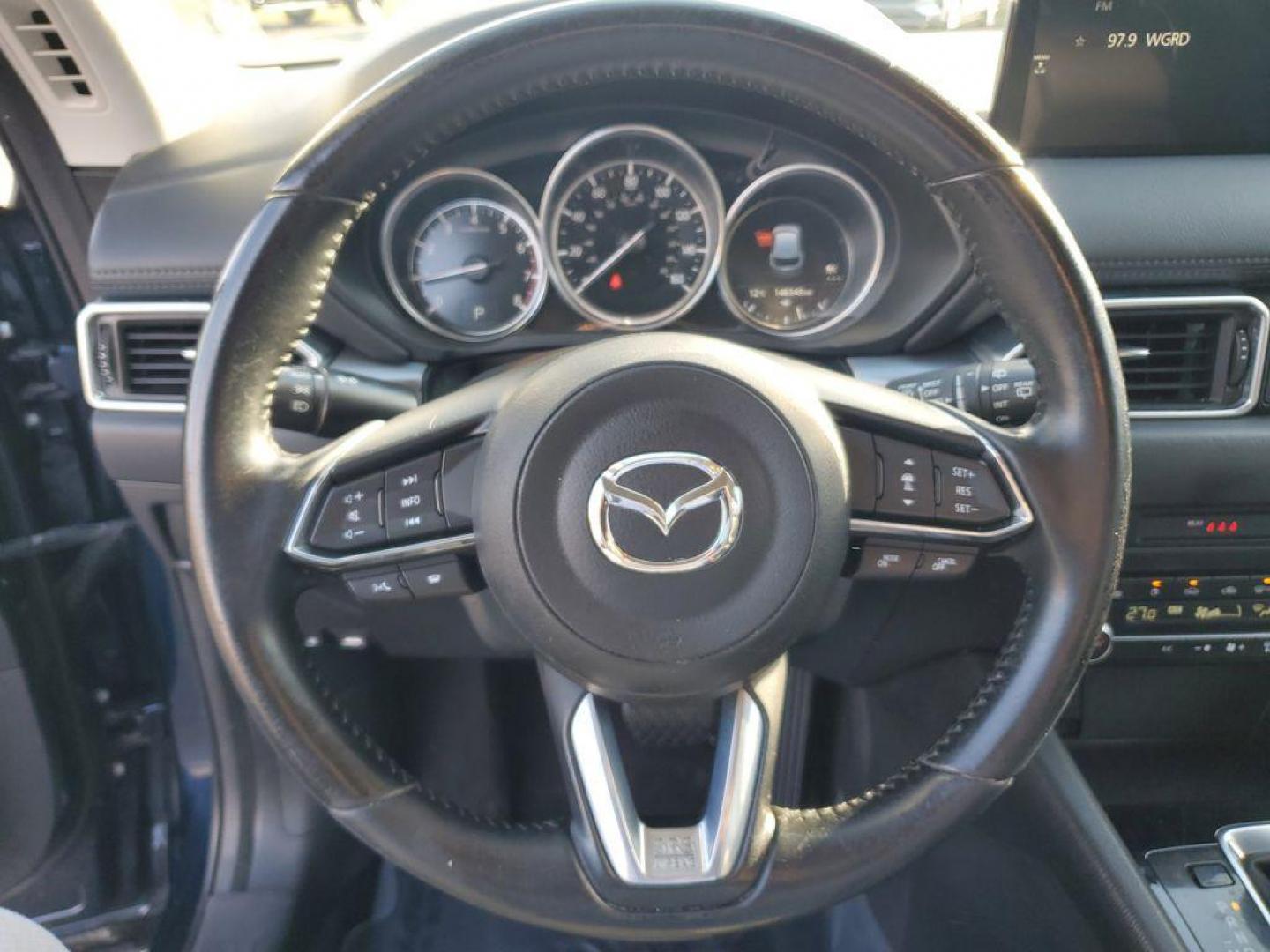 2021 Deep Crystal Blue Mica /Black Mazda CX-5 Touring (JM3KFACM6M0) with an 2.5L L4 DOHC 16V engine, 6A transmission, located at 234 Columbia Ave, Battle Creek, MI, 49015, (269) 222-0088, 42.298264, -85.192543 - <b>Vehicle Details</b><br>Experience the perfect blend of style, performance, and comfort with this pristine 2021 Mazda CX-5 Touring! With an impressive 0 miles on the odometer, this vehicle is practically brand new and ready to hit the road with you. The sleek design and dynamic curves of the Mazda - Photo#13