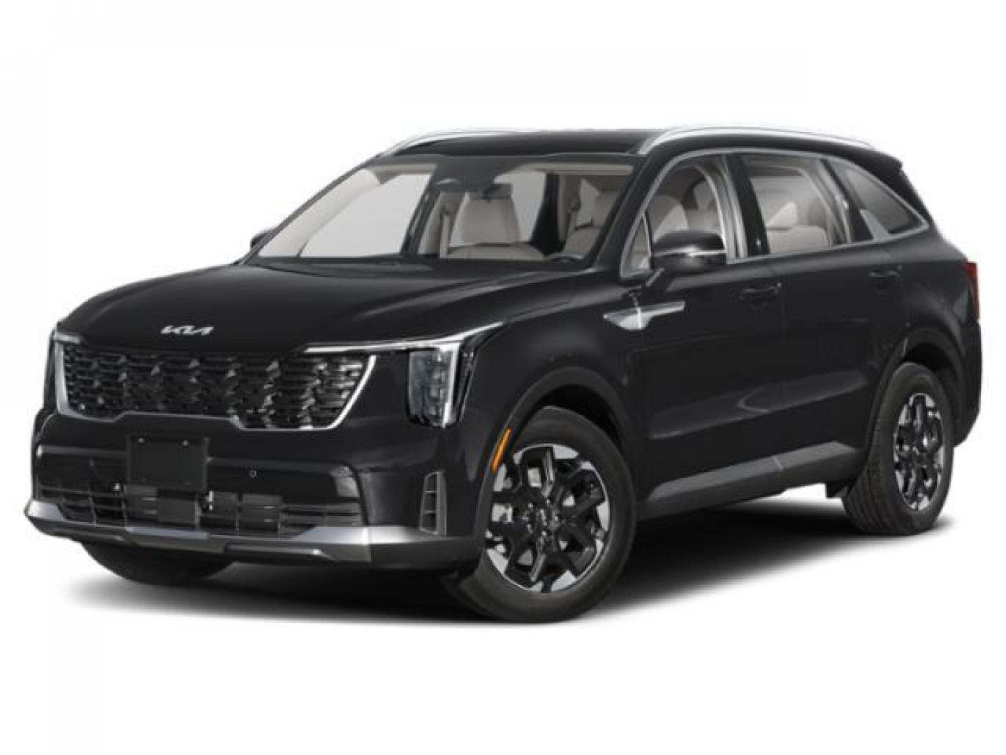 2024 Ebony Black /BLACK Kia Sorento S AWD (5XYRLDJC1RG) with an 2.5L L4 DOHC 16V engine, 6A transmission, located at 6064 Gull Rd, Kalamazoo, MI, 49048, (269) 222-0088, 42.328388, -85.512924 - Discover the perfect blend of performance, comfort, and style with this gently pre-owned 2024 Kia Sorento S. With only 21,174 miles on the odometer, this exceptional SUV offers the dependability and assurance of a CARFAX 1-Owner vehicle with a clean report. Equipped with a robust 4-cylinder, 2.5L en - Photo#0