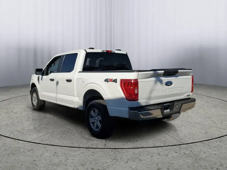 2021 White Ford F-150 (1FTFW1E83MF) with an 3.5L V6 EcoBoost engine, Automatic transmission, located at 6064 Gull Rd, Kalamazoo, MI, 49048, (269) 222-0088, 42.328388, -85.512924- Photo#4