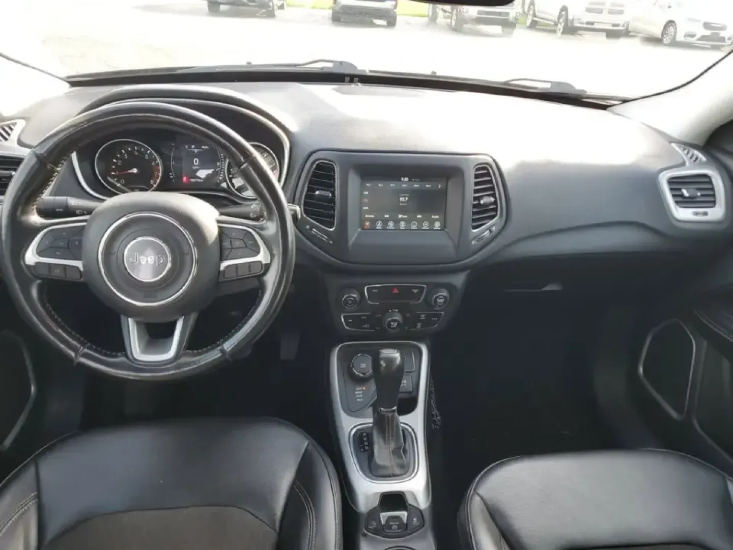 2020 Granite Crystal Metallic Clearcoat /Black Jeep Compass Latitude (3C4NJDBB5LT) with an 4 Cyl, 2.4L engine, 9-speed automatic transmission, located at 6064 Gull Rd, Kalamazoo, MI, 49048, (269) 222-0088, 42.328388, -85.512924 - Discover Adventure with the 2020 Jeep Compass Latitude 4WD Perfect for Your Next Journey!<br /> <br /> Are you ready to embrace new adventures while enjoying the comfort of a reliable SUV? Look no further than this stunning 2020 Jeep Compass Latitude 4WD, now available at AutoMaxx - Kalamazoo. Loca - Photo#7