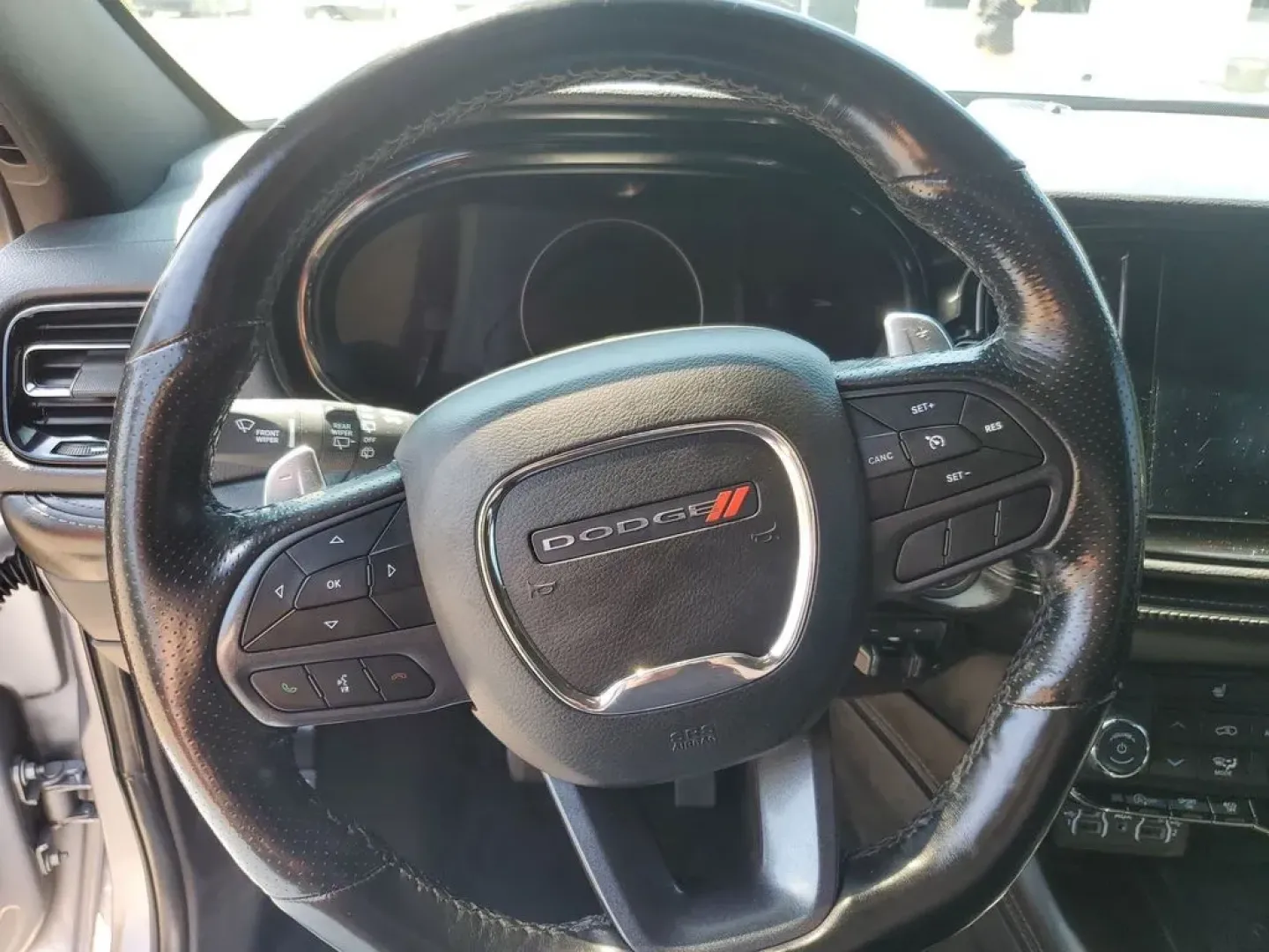 2021 Billet Clearcoat /Black Dodge Durango GT Plus (1C4RDJDG9MC) with an V6, 3.6L engine, 8-speed automatic transmission, located at 6064 Gull Rd, Kalamazoo, MI, 49048, (269) 222-0088, 42.328388, -85.512924 - **Unleash Adventure with the 2021 Dodge Durango GT AWD at AutoMaxx - Battle Creek!**<br /> <br /> Are you ready to elevate your family trips and weekend getaways? The 2021 Dodge Durango GT AWD is the perfect vehicle for those seeking a blend of space, power, and versatility. With seating for seven a - Photo#10