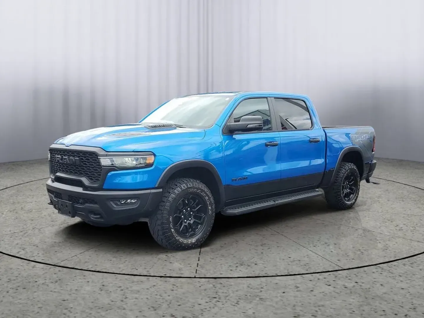 2025 Hydro Blue Pearlcoat /Red/Black Ram 1500 Rebel (1C6SRFLP8SN) with an 6 Cyl, 3.0L engine, 8-speed automatic transmission, located at 6064 Gull Rd, Kalamazoo, MI, 49048, (269) 222-0088, 42.328388, -85.512924 - **Unleash Adventure with the 2025 Ram 1500 Rebel Crew Cab Your Ultimate Pickup Experience!**<br /> <br /> Are you ready to elevate your lifestyle with a vehicle that is as versatile as it is powerful? The 2025 Ram 1500 Rebel Crew Cab is perfect for those who crave adventure, whether you're navigati - Photo#2