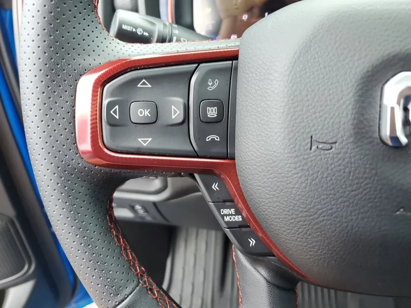 2025 Hydro Blue Pearlcoat /Red/Black Ram 1500 Rebel (1C6SRFLP8SN) with an 6 Cyl, 3.0L engine, 8-speed automatic transmission, located at 6064 Gull Rd, Kalamazoo, MI, 49048, (269) 222-0088, 42.328388, -85.512924 - **Unleash Adventure with the 2025 Ram 1500 Rebel Crew Cab Your Ultimate Pickup Experience!**<br /> <br /> Are you ready to elevate your lifestyle with a vehicle that is as versatile as it is powerful? The 2025 Ram 1500 Rebel Crew Cab is perfect for those who crave adventure, whether you're navigati - Photo#19