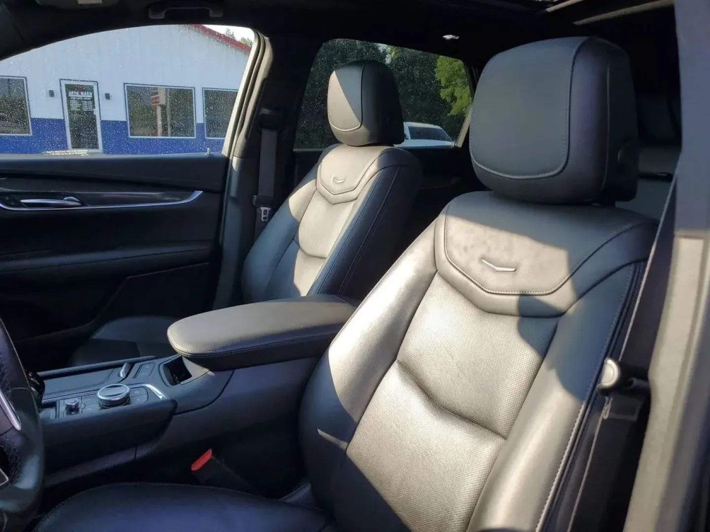 2021 Stellar Black Metallic /Jet Black Cadillac XT5 AWD Sport (1GYKNGRSXMZ) with an V6, 3.6L engine, 9-speed automatic transmission, located at 6064 Gull Rd, Kalamazoo, MI, 49048, (269) 222-0088, 42.328388, -85.512924 - Unleash adventure with the stunning 2021 Cadillac XT5 Sport AWD - a perfect blend of luxury, comfort, and versatility ideal for both daily commutes and weekend getaways. Whether you're transporting the family to the Kalamazoo Institute of Arts or embarking on a scenic drive through the picturesque c - Photo#17
