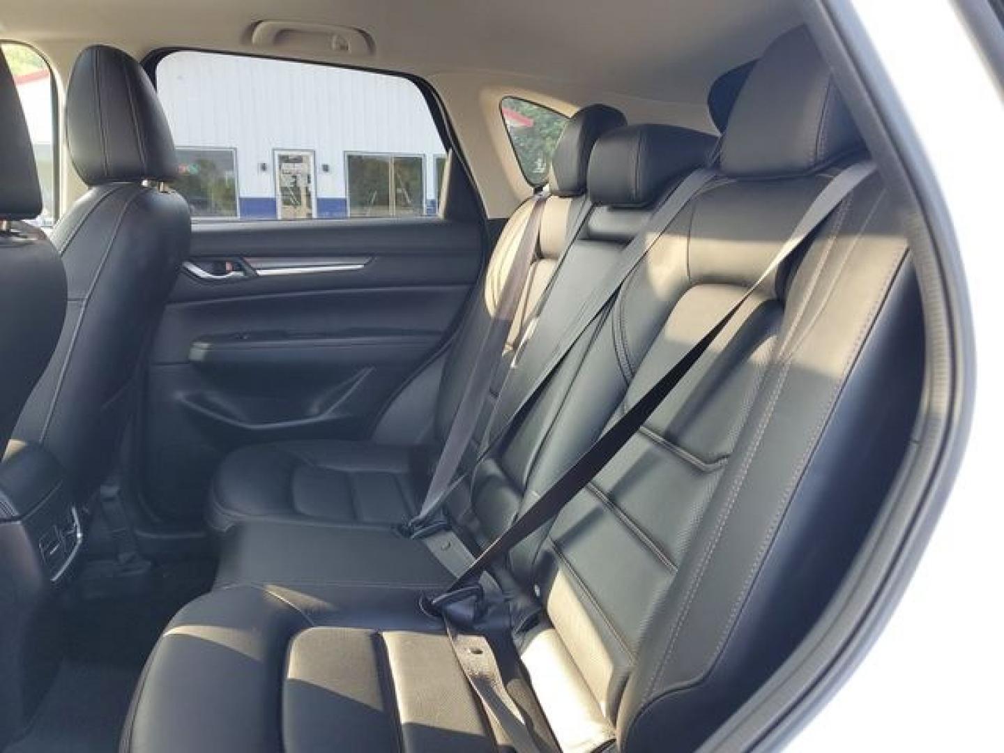 2023 White Metallic /Black Mazda CX-5 2.5 S Premium Package (JM3KFBDM2P0) with an SKYACTIV 2.5L 4-Cylinder DOHC 16V engine, Automatic transmission, located at 6064 Gull Rd, Kalamazoo, MI, 49048, (269) 222-0088, 42.328388, -85.512924- Photo#8