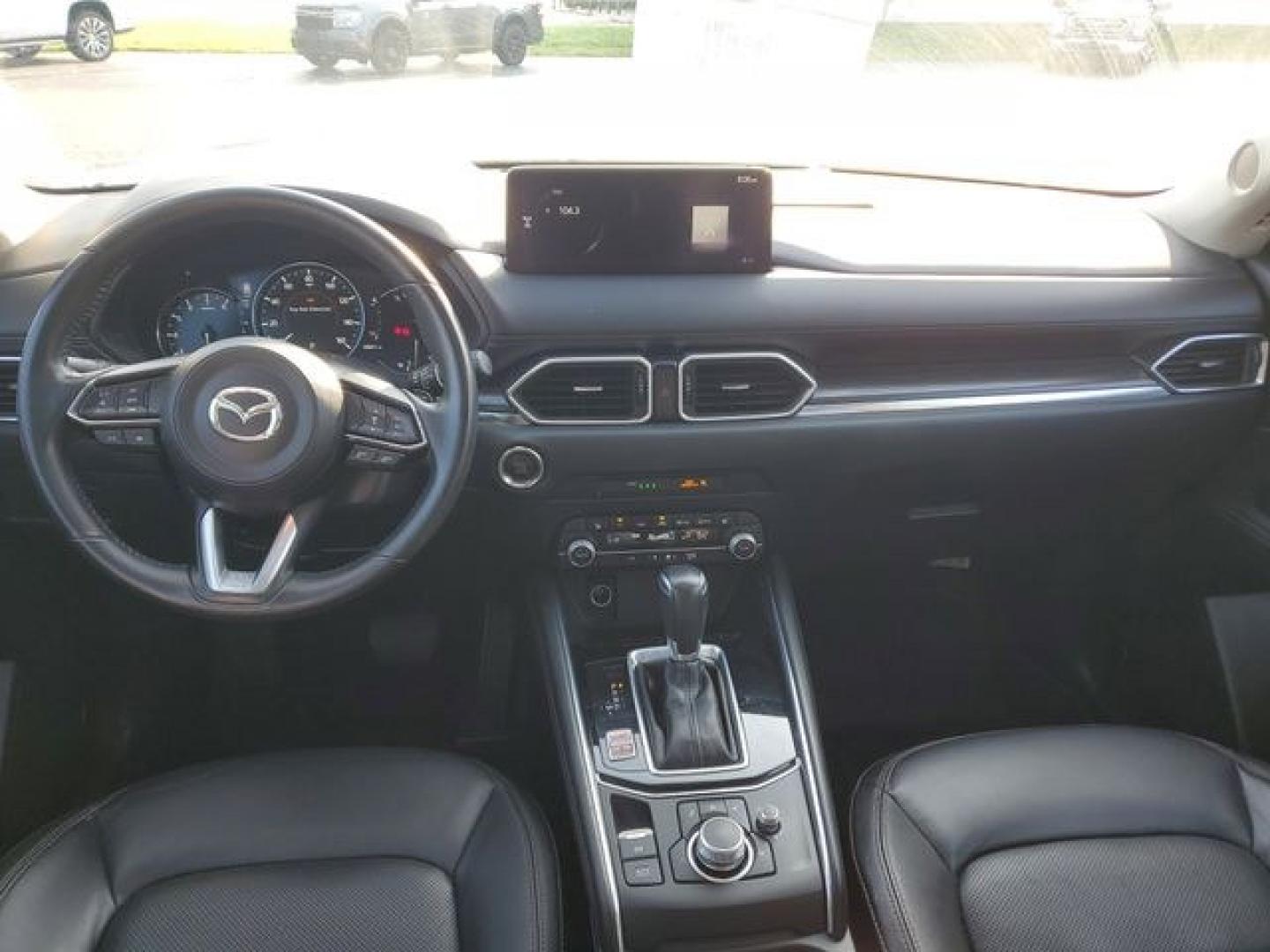2023 White Metallic /Black Mazda CX-5 2.5 S Premium Package (JM3KFBDM2P0) with an SKYACTIV 2.5L 4-Cylinder DOHC 16V engine, Automatic transmission, located at 6064 Gull Rd, Kalamazoo, MI, 49048, (269) 222-0088, 42.328388, -85.512924- Photo#9