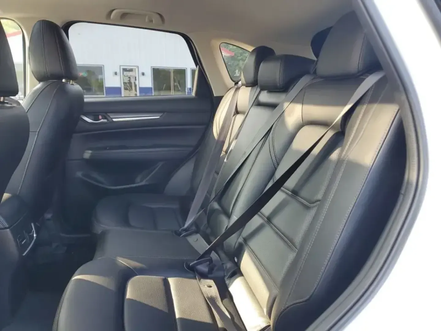 2023 White Metallic /Black Mazda CX-5 2.5 S Premium Package (JM3KFBDM2P0) with an SKYACTIV 2.5L 4-Cylinder DOHC 16V engine, Automatic transmission, located at 6064 Gull Rd, Kalamazoo, MI, 49048, (269) 222-0088, 42.328388, -85.512924- Photo#37