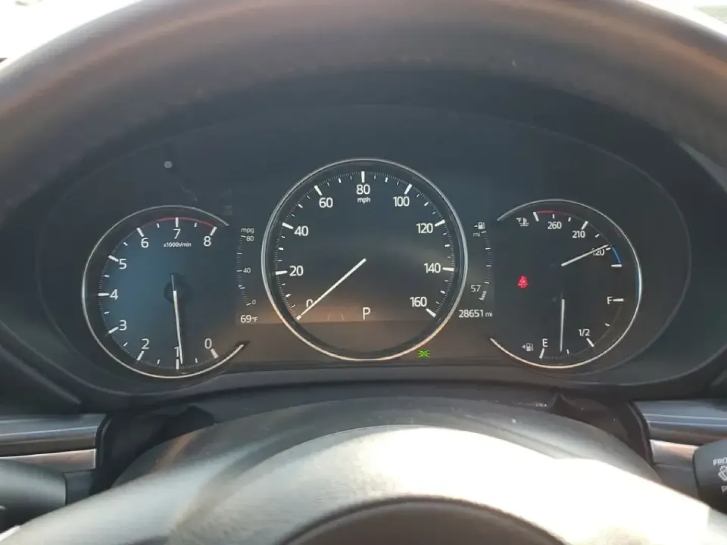 2023 White Metallic /Black Mazda CX-5 2.5 S Premium Package (JM3KFBDM2P0) with an SKYACTIV 2.5L 4-Cylinder DOHC 16V engine, Automatic transmission, located at 6064 Gull Rd, Kalamazoo, MI, 49048, (269) 222-0088, 42.328388, -85.512924- Photo#49