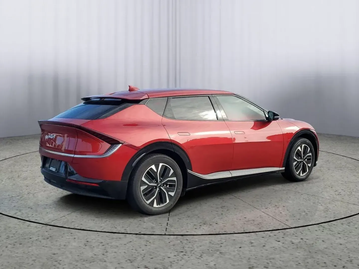 2024 Runway Red /Black Kia EV6 Wind (KNDC3DLCXR5) with an Electric Motor engine, 1-speed automatic transmission, located at 6064 Gull Rd, Kalamazoo, MI, 49048, (269) 222-0088, 42.328388, -85.512924 - Transform your daily commute into an exhilarating adventure with the 2024 Kia EV6 GT-Line 4WD, available now at AutoMaxx - Kalamazoo. Located at 6064 Gull Rd, Kalamazoo, MI 49048, AutoMaxx is your trusted pre-owned dealership specializing in quality used vehicles that cater to your lifestyle needs. - Photo#4