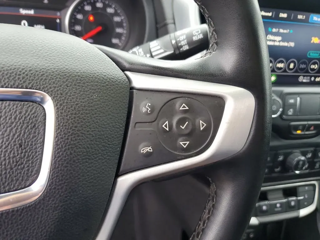 2023 Marine Metallic /Jet Black GMC Terrain SLT (3GKALVEG1PL) with an 4 Cyl, 1.5L engine, 9-speed automatic transmission, located at 6064 Gull Rd, Kalamazoo, MI, 49048, (269) 222-0088, 42.328388, -85.512924 - Are you ready to elevate your adventures and ensure that every journey is both comfortable and stylish? Look no further than this stunning 2023 GMC Terrain SLT AWD, available now at AutoMaxx - Kalamazoo. Whether you're navigating the daily commute, heading off to family outings, or hitting the open - Photo#20