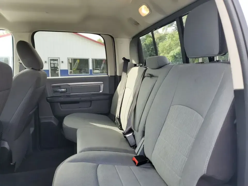 2023 Bright White Clearcoat /Diesel Gray/Black Ram 1500 SLT (1C6RR7LG0PS) with an V6, 3.6L engine, 8-speed automatic transmission, located at 6064 Gull Rd, Kalamazoo, MI, 49048, (269) 222-0088, 42.328388, -85.512924 - Looking for a robust truck that's ready to tackle your next adventure or job? Your search can end here! At AutoMaxx in Kalamazoo, MI, we are thrilled to present this exceptional 2023 Ram 1500 Tradesman Crew Cab 4WD, perfect for both work and play. Whether you are a growing family in need of a reliab - Photo#7
