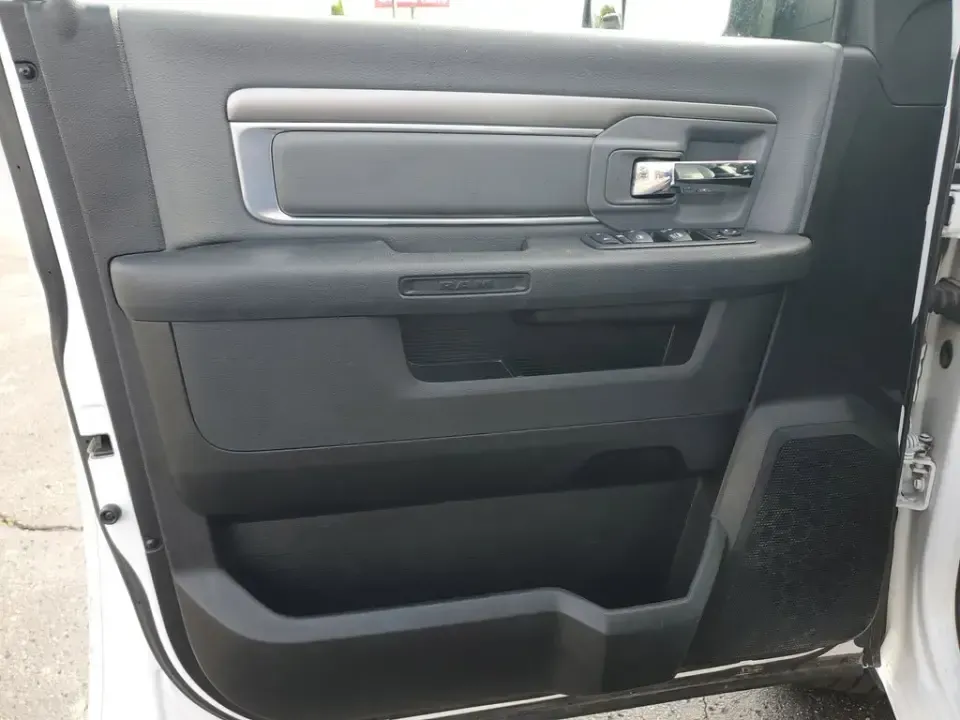 2023 Bright White Clearcoat /Diesel Gray/Black Ram 1500 SLT (1C6RR7LG0PS) with an V6, 3.6L engine, 8-speed automatic transmission, located at 6064 Gull Rd, Kalamazoo, MI, 49048, (269) 222-0088, 42.328388, -85.512924 - Looking for a robust truck that's ready to tackle your next adventure or job? Your search can end here! At AutoMaxx in Kalamazoo, MI, we are thrilled to present this exceptional 2023 Ram 1500 Tradesman Crew Cab 4WD, perfect for both work and play. Whether you are a growing family in need of a reliab - Photo#10