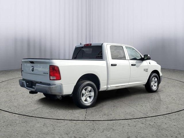 2023 Bright White Clearcoat /Diesel Gray/Black Ram 1500 Classic SLT (1C6RR7LG0PS) with an 3.6L V6 24V VVT engine, Automatic transmission, located at 6064 Gull Rd, Kalamazoo, MI, 49048, (269) 222-0088, 42.328388, -85.512924- Photo#3
