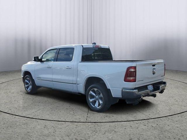 2022 Ivory White Tri-Coat Pearlcoat /Black Ram 1500 Limited (1C6SRFHT5NN) with an HEMI 5.7L V8 Multi Displacement VVT engine, Automatic transmission, located at 6064 Gull Rd, Kalamazoo, MI, 49048, (269) 222-0088, 42.328388, -85.512924- Photo#2