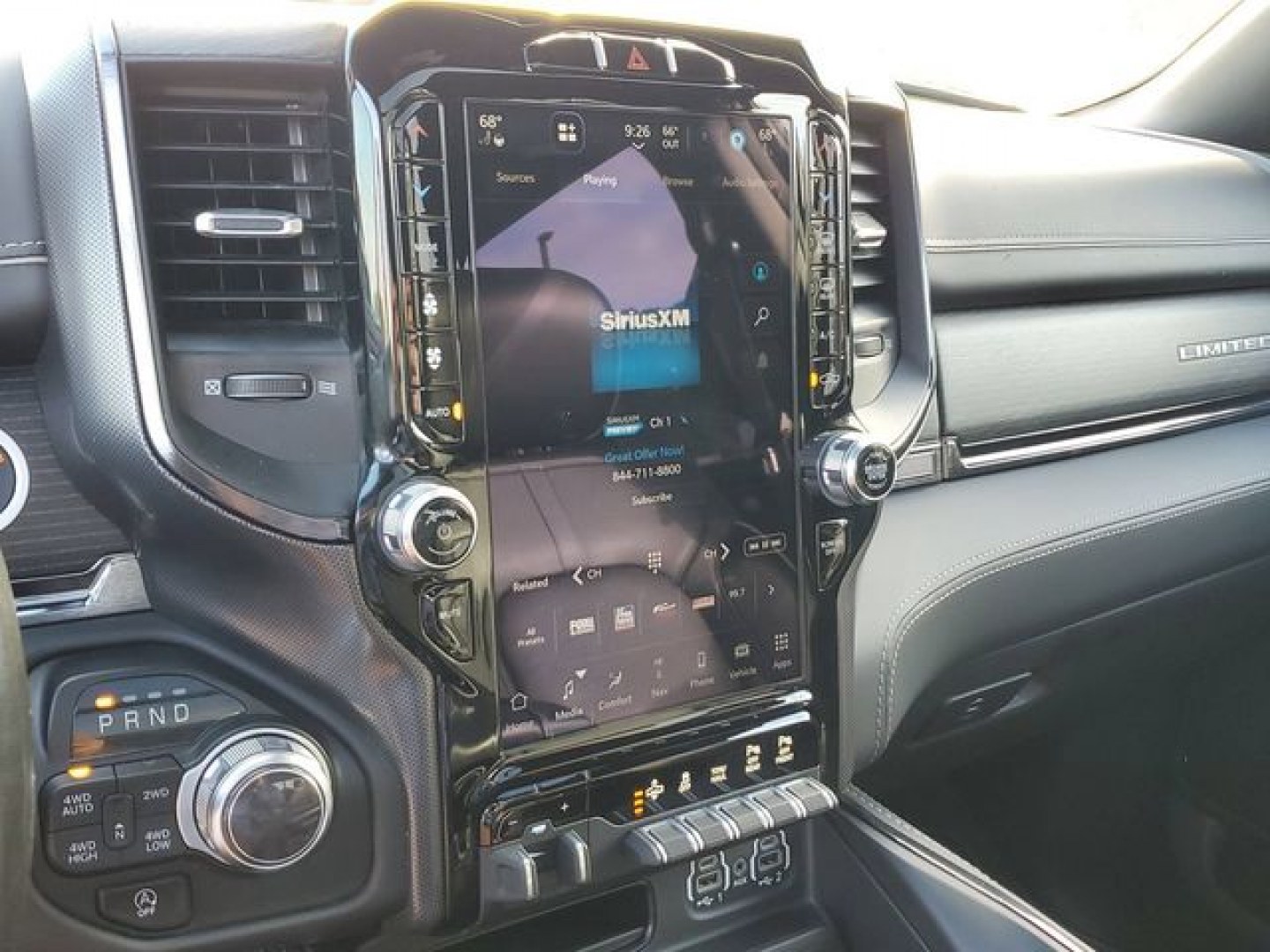 2022 Ivory White Tri-Coat Pearlcoat /Black Ram 1500 Limited (1C6SRFHT5NN) with an HEMI 5.7L V8 Multi Displacement VVT engine, Automatic transmission, located at 6064 Gull Rd, Kalamazoo, MI, 49048, (269) 222-0088, 42.328388, -85.512924- Photo#47