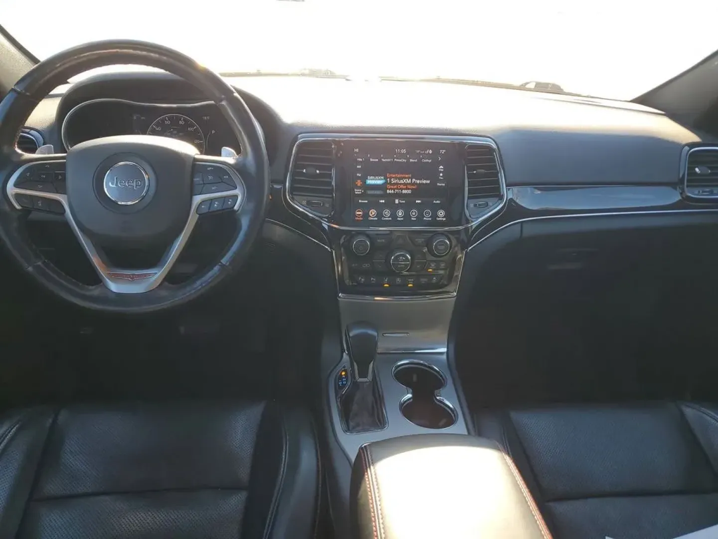 2021 /Black w/Ruby Red Accent Stitching Jeep Grand Cherokee Trailhawk (1C4RJFLG7MC) with an V6, 3.6L engine, 8-speed automatic transmission, located at 6064 Gull Rd, Kalamazoo, MI, 49048, (269) 222-0088, 42.328388, -85.512924 - **Conquer the Roads with the 2021 Jeep Grand Cherokee Trailhawk at AutoMaxx - Kalamazoo!**<br /> <br /> Are you ready to elevate your adventures? Whether you're navigating city streets or tackling rugged terrains for weekend escapades, the 2021 Jeep Grand Cherokee Trailhawk is your ticket to an exhi - Photo#11