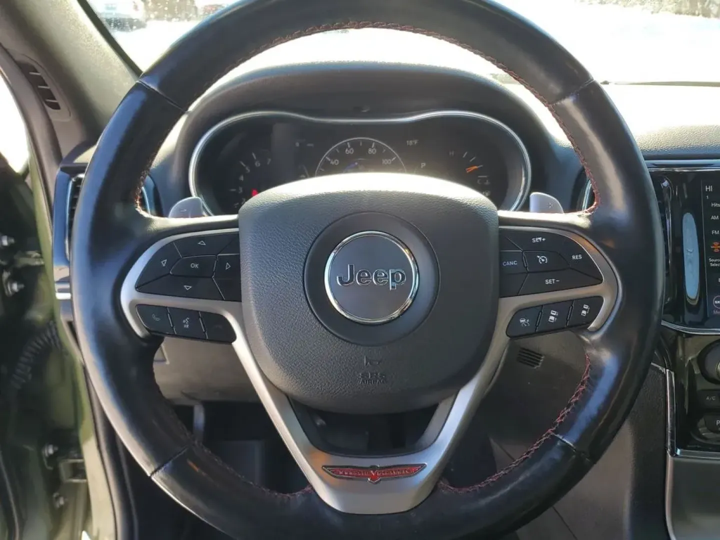 2021 /Black w/Ruby Red Accent Stitching Jeep Grand Cherokee Trailhawk (1C4RJFLG7MC) with an V6, 3.6L engine, 8-speed automatic transmission, located at 6064 Gull Rd, Kalamazoo, MI, 49048, (269) 222-0088, 42.328388, -85.512924 - **Conquer the Roads with the 2021 Jeep Grand Cherokee Trailhawk at AutoMaxx - Kalamazoo!**<br /> <br /> Are you ready to elevate your adventures? Whether you're navigating city streets or tackling rugged terrains for weekend escapades, the 2021 Jeep Grand Cherokee Trailhawk is your ticket to an exhi - Photo#20