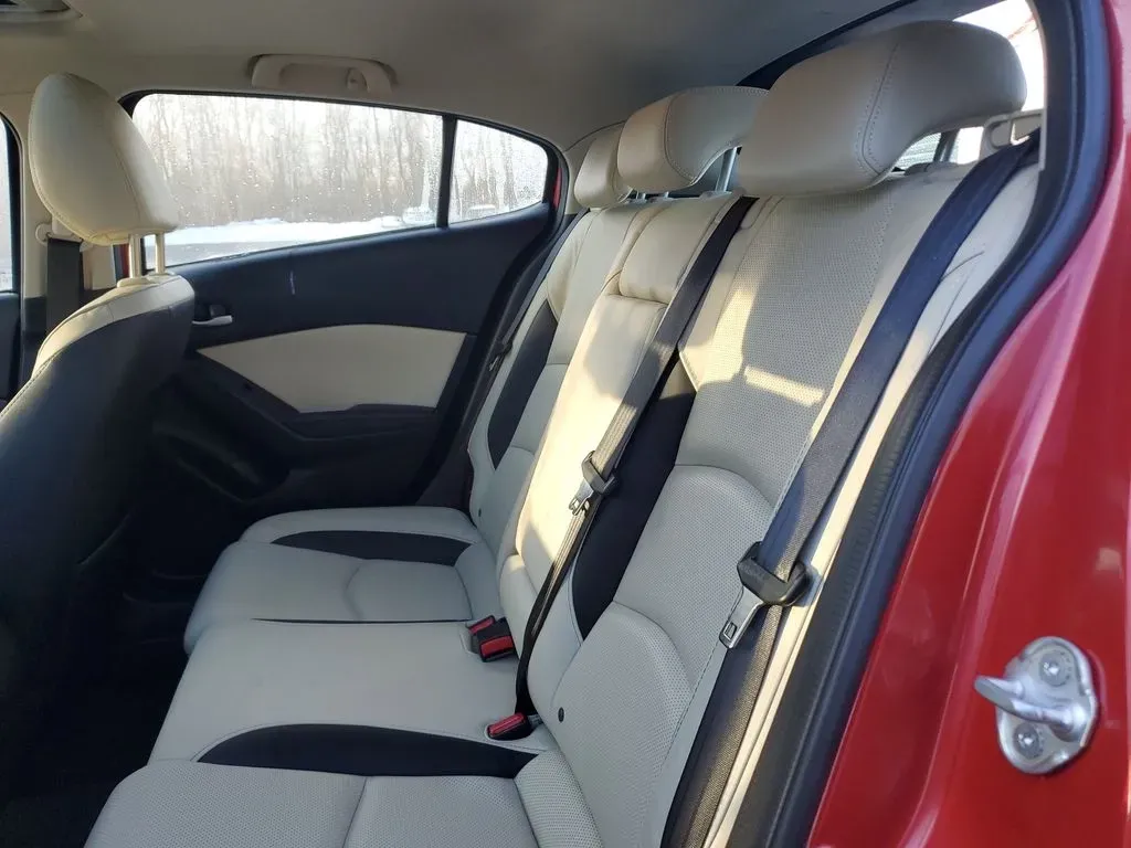 2014 /Almond Mazda Mazda3 s Grand Touring (JM1BM1M30E1) with an 4 Cyl, 2.5L engine, 6-speed automatic transmission, located at 6064 Gull Rd, Kalamazoo, MI, 49048, (269) 222-0088, 42.328388, -85.512924 - **Experience the Thrill of Driving with This 2014 Mazda3 Perfect for Your Active Lifestyle!**<br /> <br /> Are you ready to elevate your daily commute or weekend getaways? Look no further than this stunning 2014 Mazda3 s Grand Touring, a pre-owned gem waiting for its next adventure! With its sporty - Photo#9