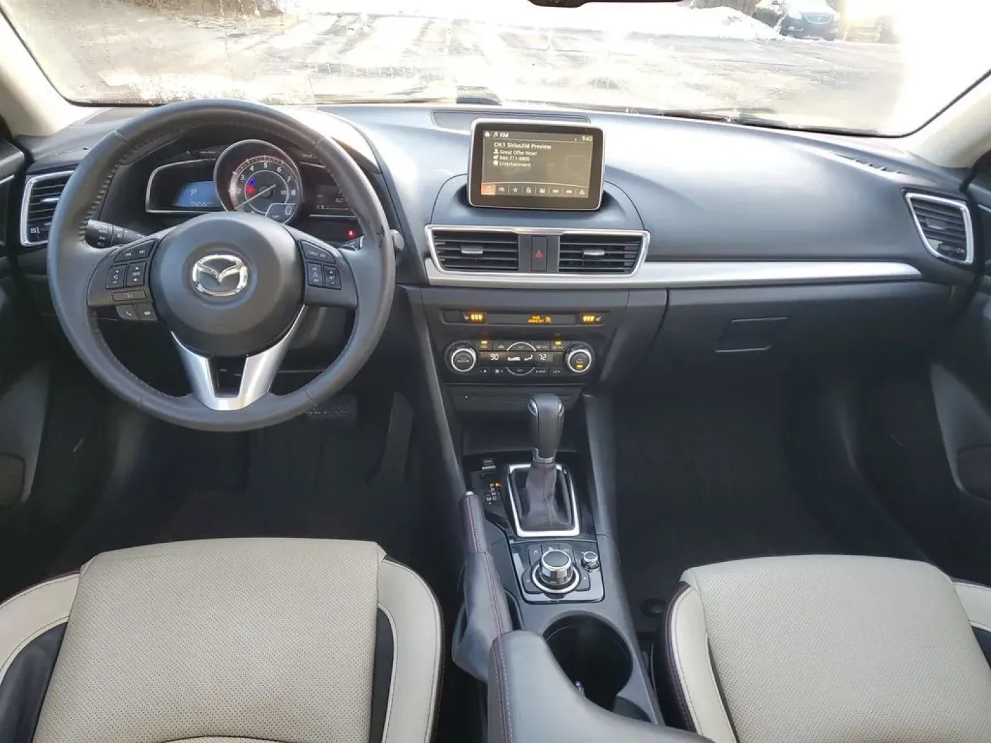 2014 /Almond Mazda Mazda3 s Grand Touring (JM1BM1M30E1) with an 4 Cyl, 2.5L engine, 6-speed automatic transmission, located at 6064 Gull Rd, Kalamazoo, MI, 49048, (269) 222-0088, 42.328388, -85.512924 - **Experience the Thrill of Driving with This 2014 Mazda3 Perfect for Your Active Lifestyle!**<br /> <br /> Are you ready to elevate your daily commute or weekend getaways? Look no further than this stunning 2014 Mazda3 s Grand Touring, a pre-owned gem waiting for its next adventure! With its sporty - Photo#9