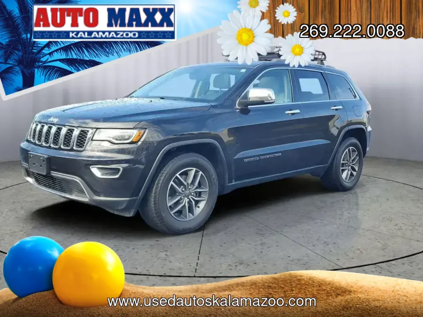 2020 /Light Frost Beige/Black Jeep Grand Cherokee Limited (1C4RJFBG3LC) with an V6, 3.6L engine, 8-speed automatic transmission, located at 6064 Gull Rd, Kalamazoo, MI, 49048, (269) 222-0088, 42.328388, -85.512924 - **Experience the Ultimate Adventure with the 2020 Jeep Grand Cherokee Limited at AutoMaxx Kalamazoo!**<br /> <br /> Are you searching for a versatile SUV that can elevate your weekend getaways or daily commutes? Look no further than the stunning 2020 Jeep Grand Cherokee Limited, available now at Au- Photo#0