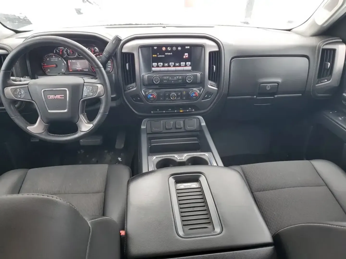 2016 /Jet Black/Spice Red GMC Sierra SLE (1GTV2MEC7GZ) with an V8, 5.3L engine, 6-speed automatic transmission, located at 6064 Gull Rd, Kalamazoo, MI, 49048, (269) 222-0088, 42.328388, -85.512924 - **Unleash Adventure with the 2016 GMC Sierra SLE The Ultimate Pickup for Every Lifestyle!**<br /> <br /> Imagine cruising down the open road, with the wind in your hair and the spacious cabin of the 2016 GMC Sierra SLE welcoming you and your passengers. This powerful pickup is not just a vehicle; i - Photo#9