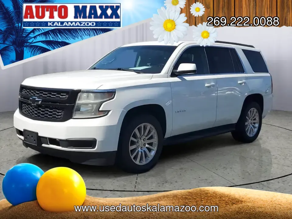 2020 /Jet Black Chevrolet Tahoe LS (1GNSKAKC1LR) with an V8, 5.3L engine, 6-speed automatic transmission, located at 6064 Gull Rd, Kalamazoo, MI, 49048, (269) 222-0088, 42.328388, -85.512924 - **Discover Your Next Adventure with the 2020 Chevrolet Tahoe at AutoMaxx - Kalamazoo!**<br /> <br /> Are you ready to elevate your family road trips or weekend adventures? The 2020 Chevrolet Tahoe, available now at AutoMaxx in Kalamazoo, MI, is designed to accommodate everything from daily commutes - Photo#1