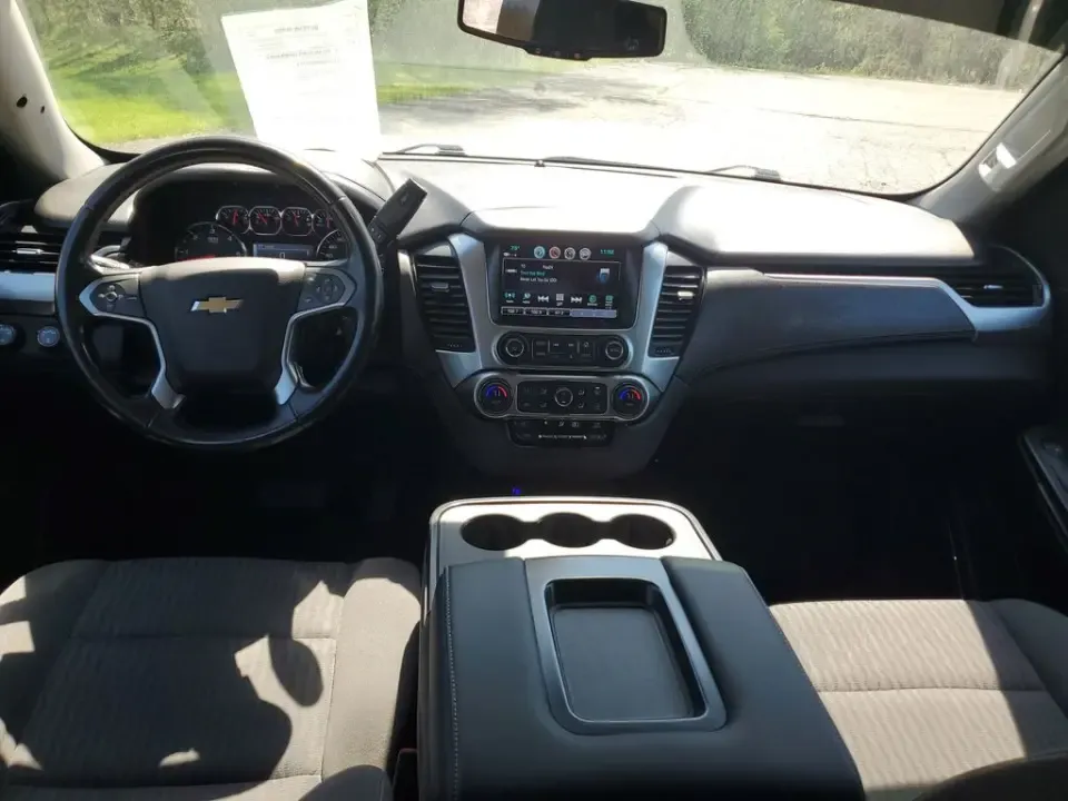 2020 Summit White Chevrolet Tahoe LS (1GNSKAKC1LR) with an EcoTec3 5.3L V8 engine, Automatic transmission, located at 6064 Gull Rd, Kalamazoo, MI, 49048, (269) 222-0088, 42.328388, -85.512924- Photo#16