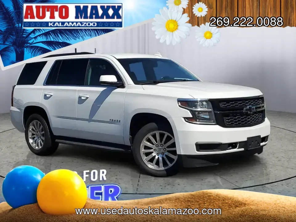 2020 /Jet Black Chevrolet Tahoe LS (1GNSKAKC1LR) with an V8, 5.3L engine, 6-speed automatic transmission, located at 6064 Gull Rd, Kalamazoo, MI, 49048, (269) 222-0088, 42.328388, -85.512924 - **Discover Your Next Adventure with the 2020 Chevrolet Tahoe at AutoMaxx - Kalamazoo!**<br /> <br /> Are you ready to elevate your family road trips or weekend adventures? The 2020 Chevrolet Tahoe, available now at AutoMaxx in Kalamazoo, MI, is designed to accommodate everything from daily commutes - Photo#0