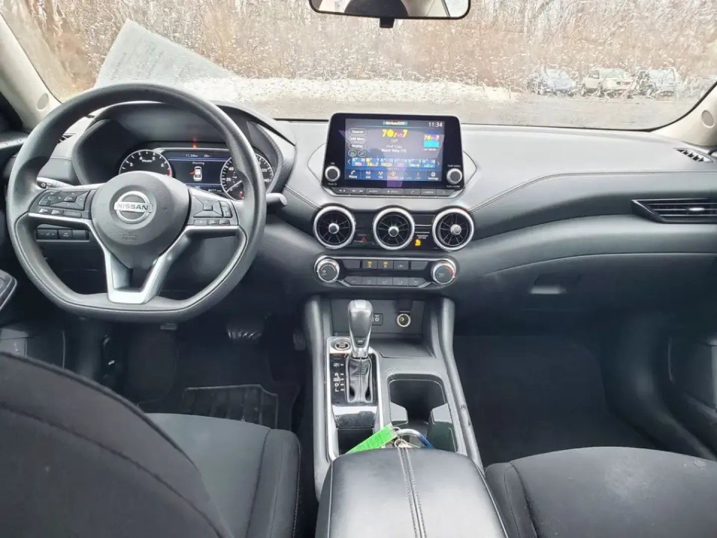 2023 /Charcoal Nissan Sentra SV (3N1AB8CV1PY) with an 4 Cyl, 2.0L engine, CVT transmission, located at 6064 Gull Rd, Kalamazoo, MI, 49048, (269) 222-0088, 42.328388, -85.512924 - Built for real life in Southwest Michigan-whether you're tackling a long commute to downtown Kalamazoo, shuttling kids between school and practice, or planning an easy weekend escape to Lake Michigan-this **2023 Nissan Sentra SV** delivers the comfort, tech, and confidence that make everyday driving- Photo#8